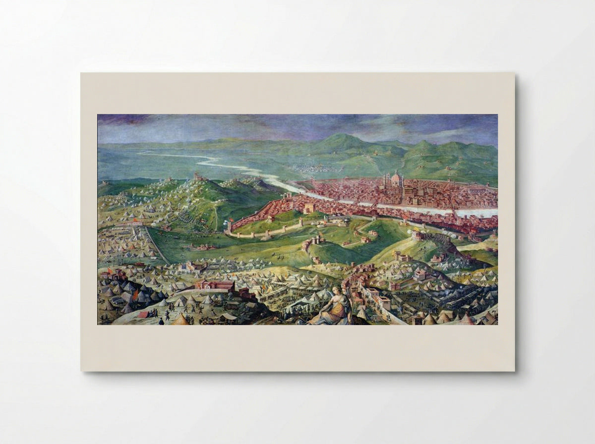 The Siege of Florence - Giorgio Vasari - Poster