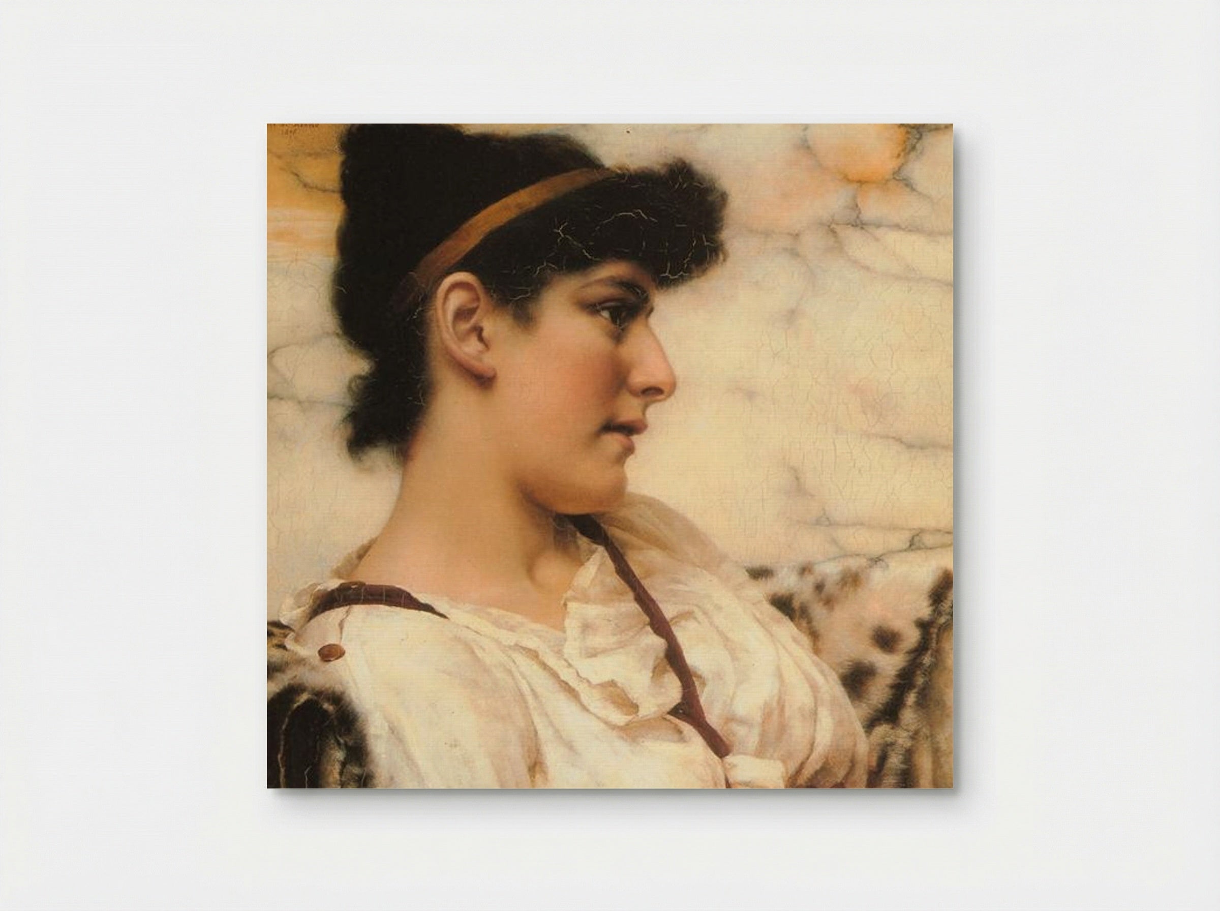 The Siesta - John William Godward - Poster