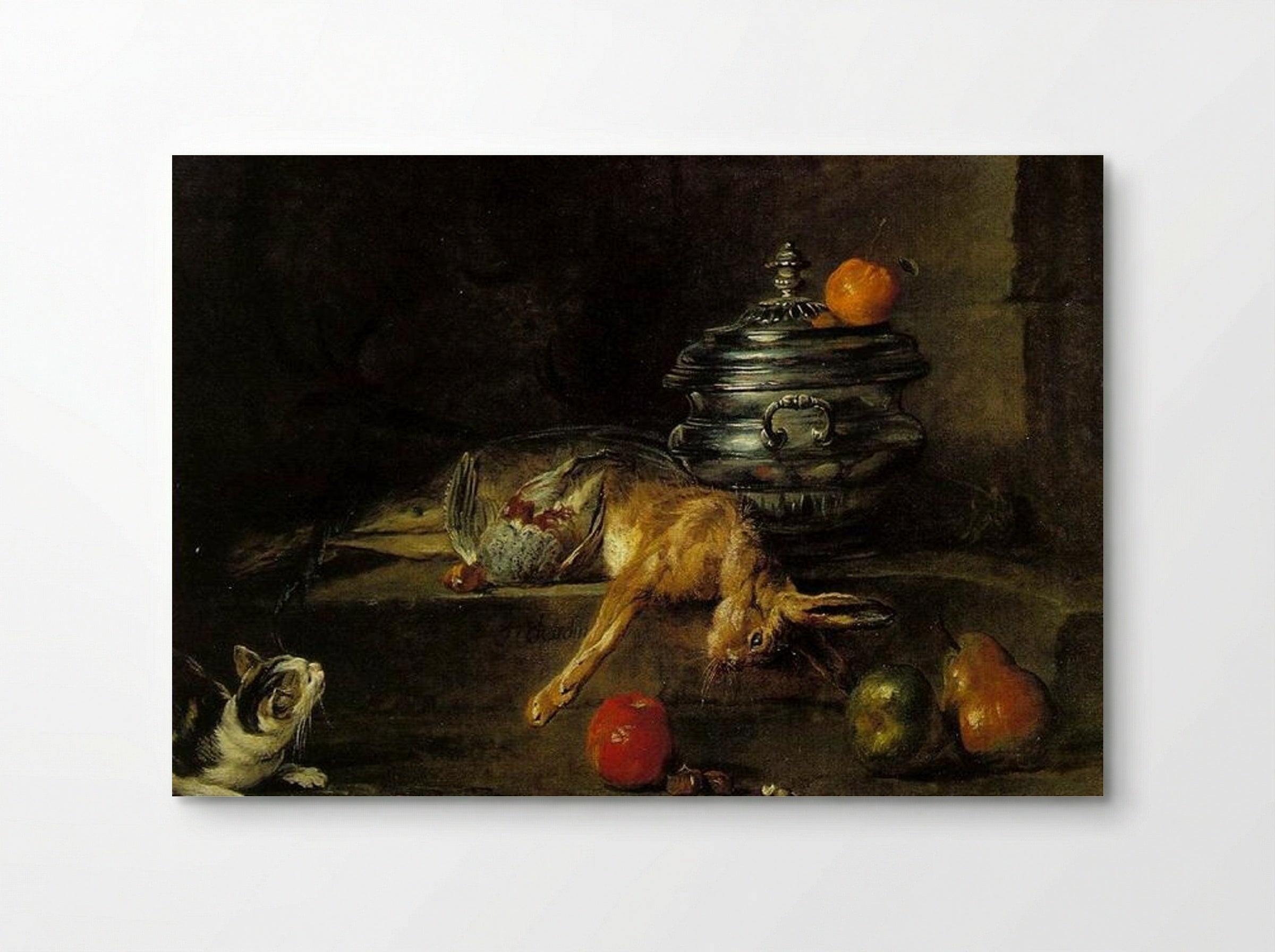 The Silver Tureen - Jean-Baptiste-Siméon Chardin - Poster
