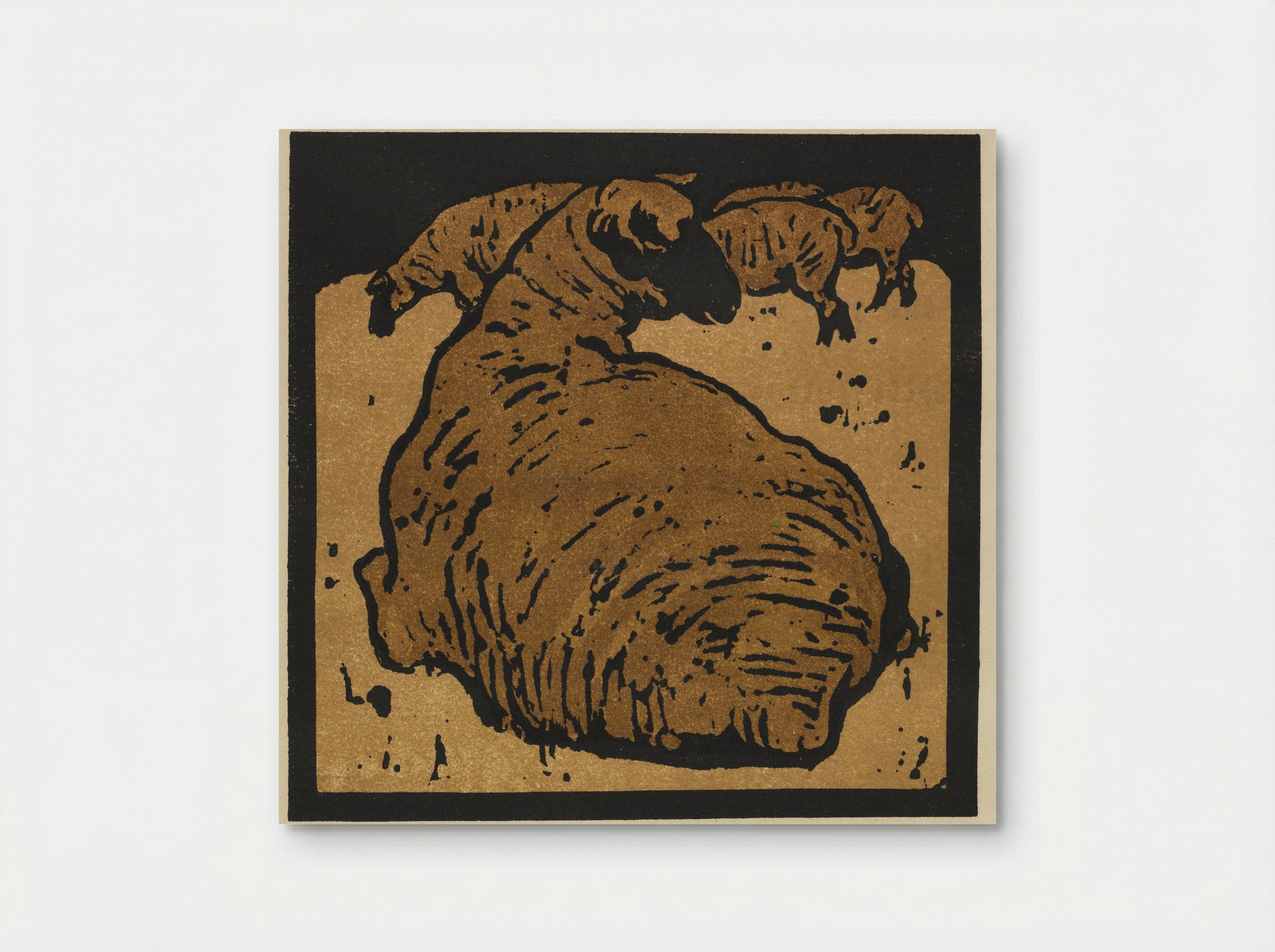The Simple Sheep - William Nicholson - Poster