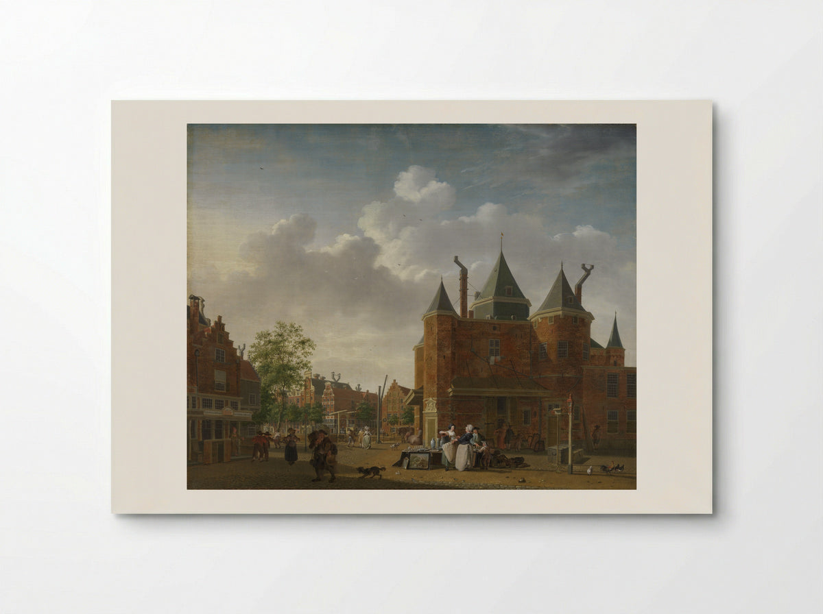 The Sint-Antoniuswaag in Amsterdam - Isaac Ouwater - Poster