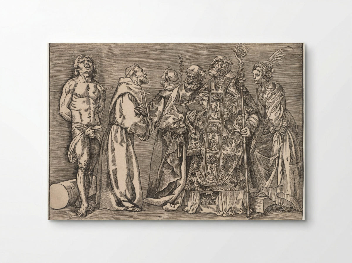 The Six Saints - Niccolo Boldrini - Poster