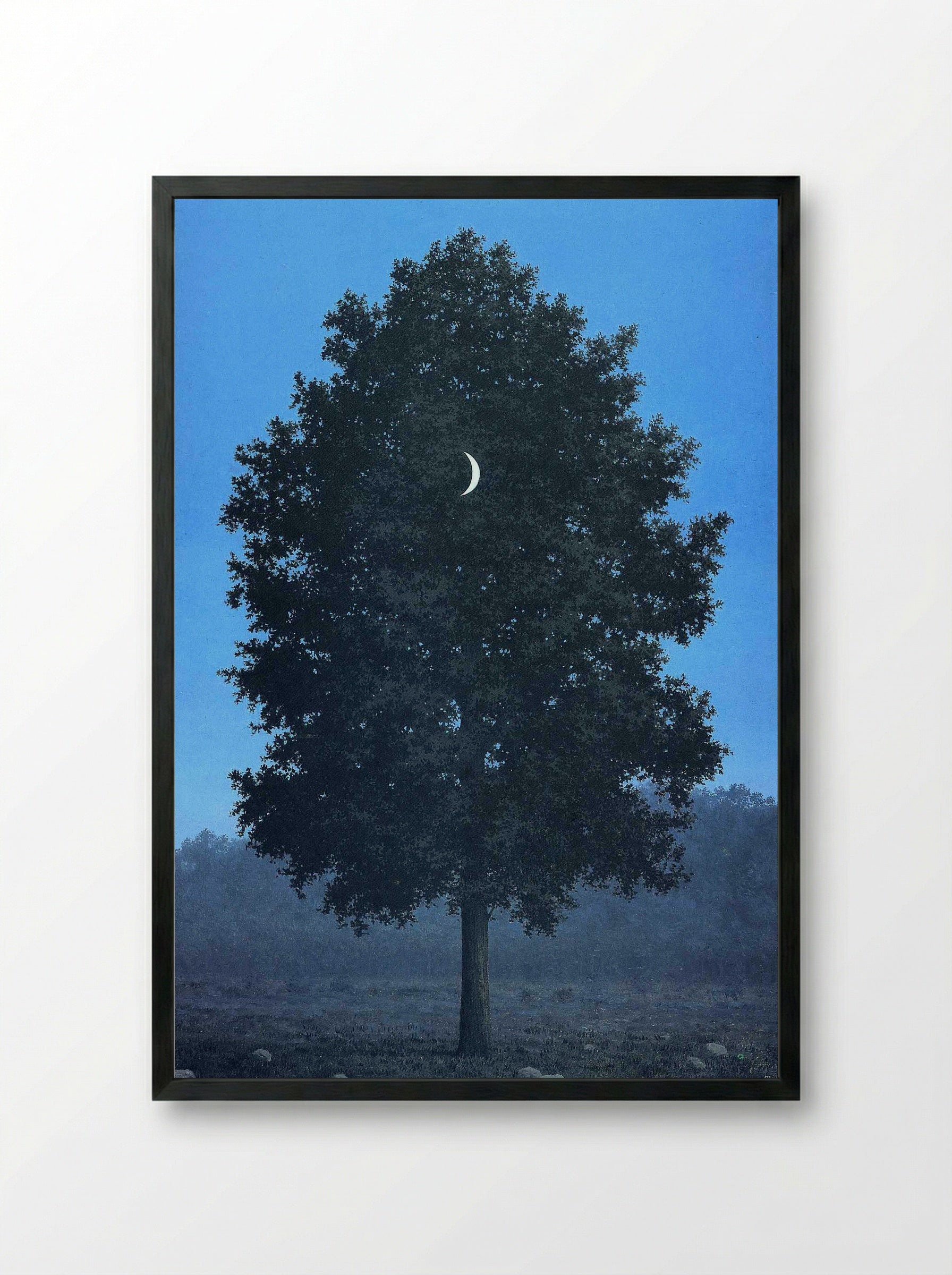 The Sixteenth of September - René Magritte - Framed Print Black