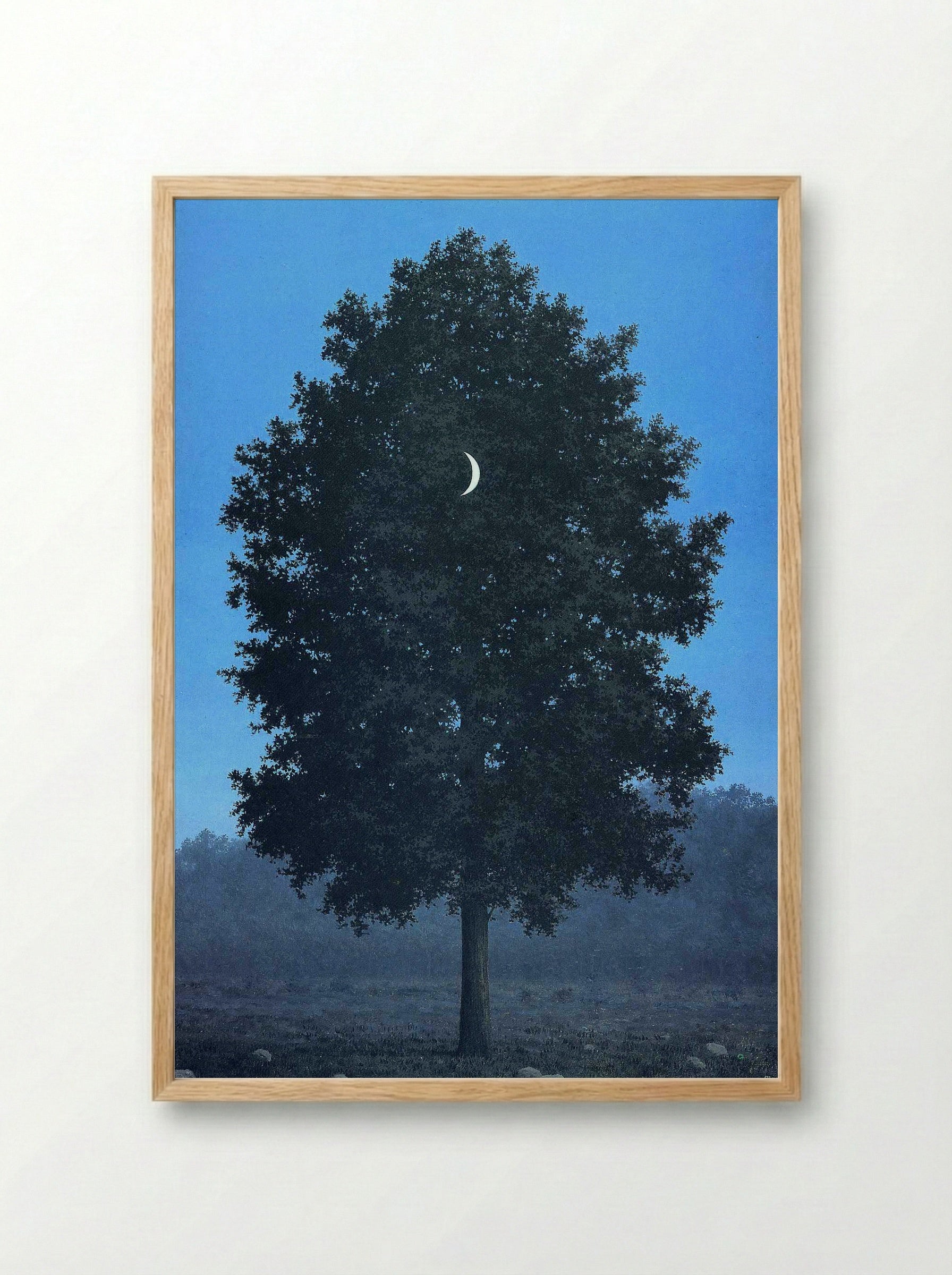 The Sixteenth of September - René Magritte - Framed Print Wood