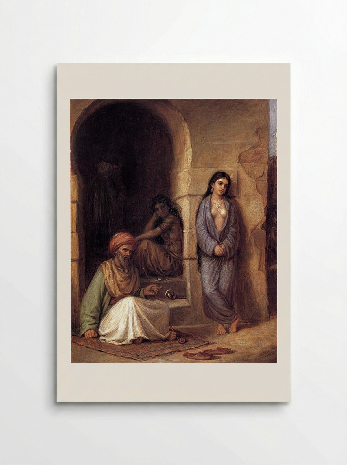 The Slave - John William Waterhouse - Poster