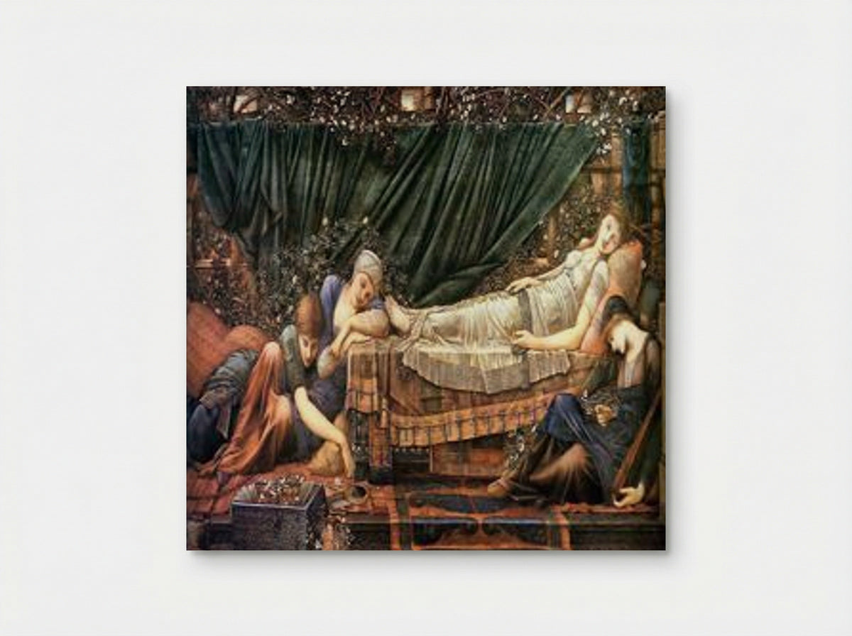 The Sleeping Beauty - Edward Burne-Jones - Poster