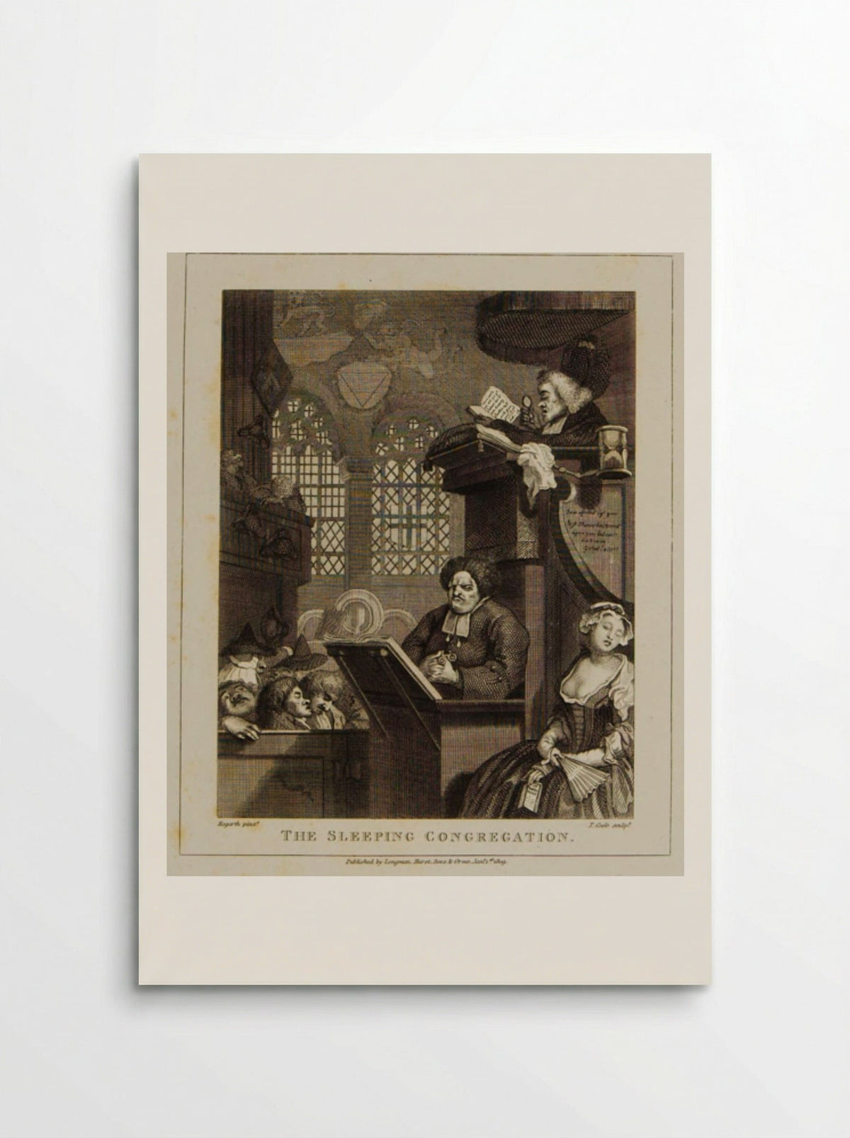 The Sleeping Congregation - Thomas Cook - Poster