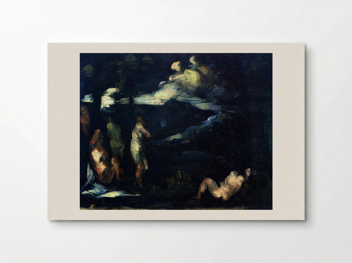The Small Bathers - Paul Cézanne - Poster
