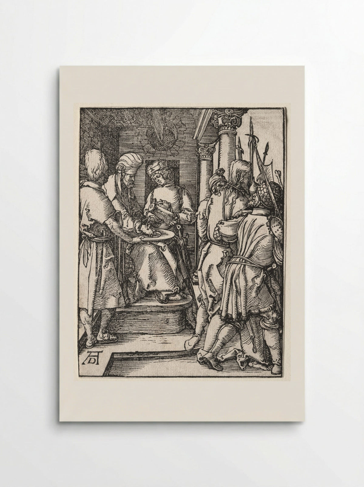 The Small Passion: Pilate Washing His Hands - Albrecht Dürer - Poster