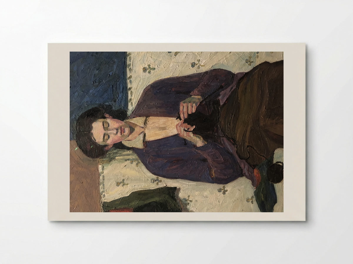 The Sock Knitter - Grace Cossington Smith - Poster