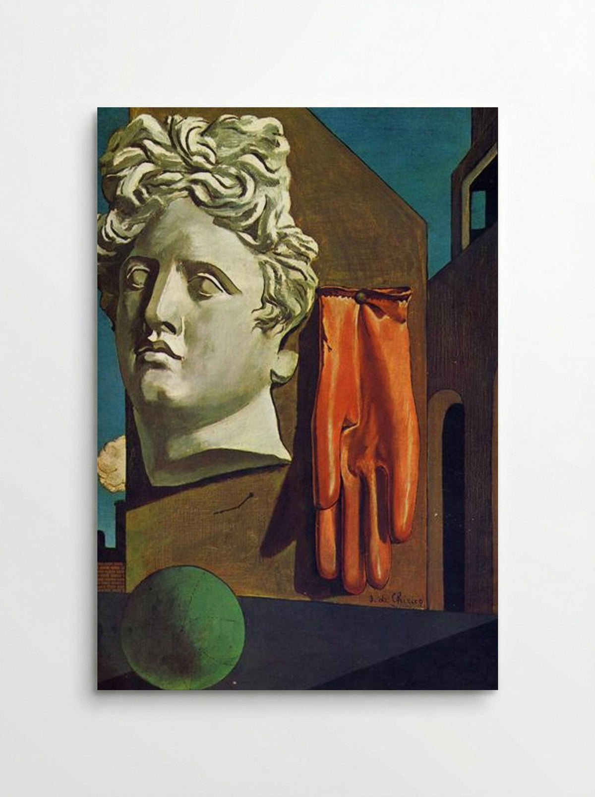 The Song of Love - Giorgio de Chirico - Poster