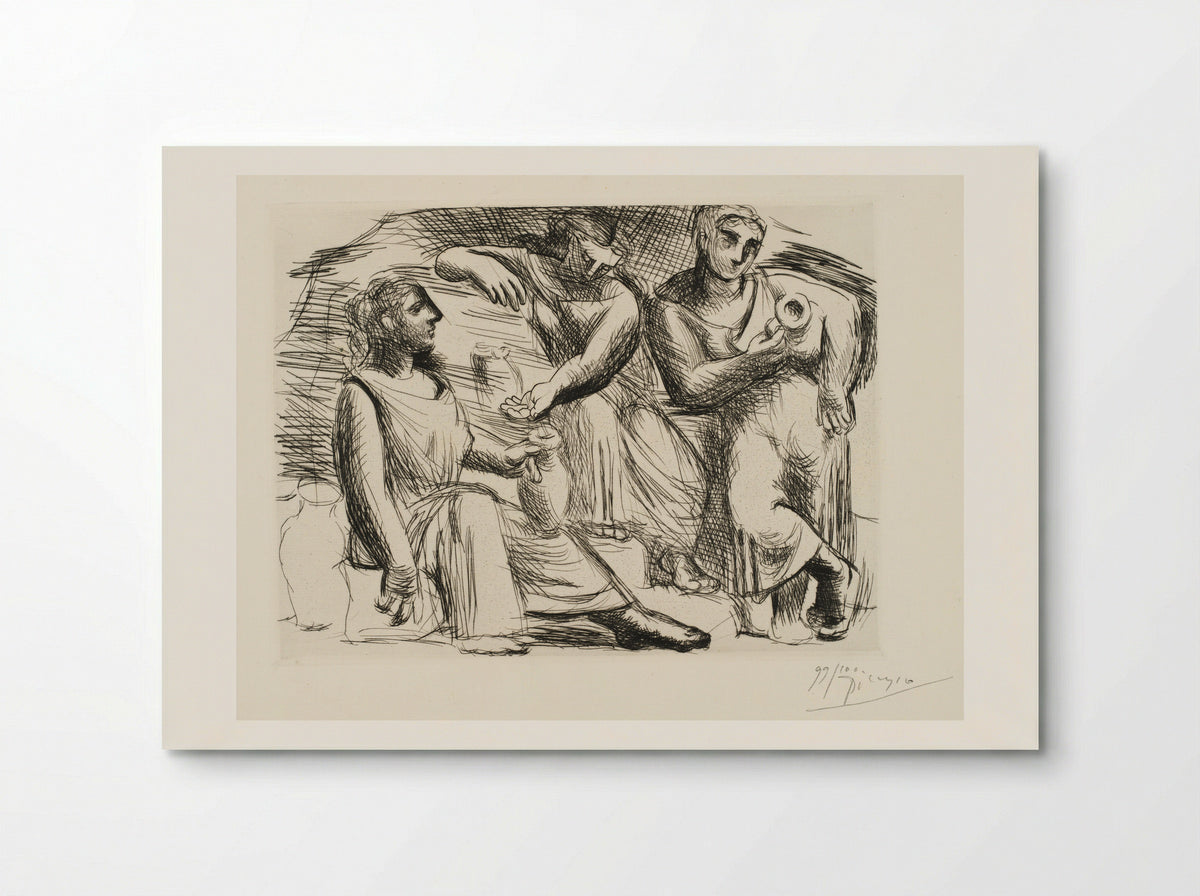 The Source (Three Women at the Fountain) - Pablo Ruiz Picasso - Poster