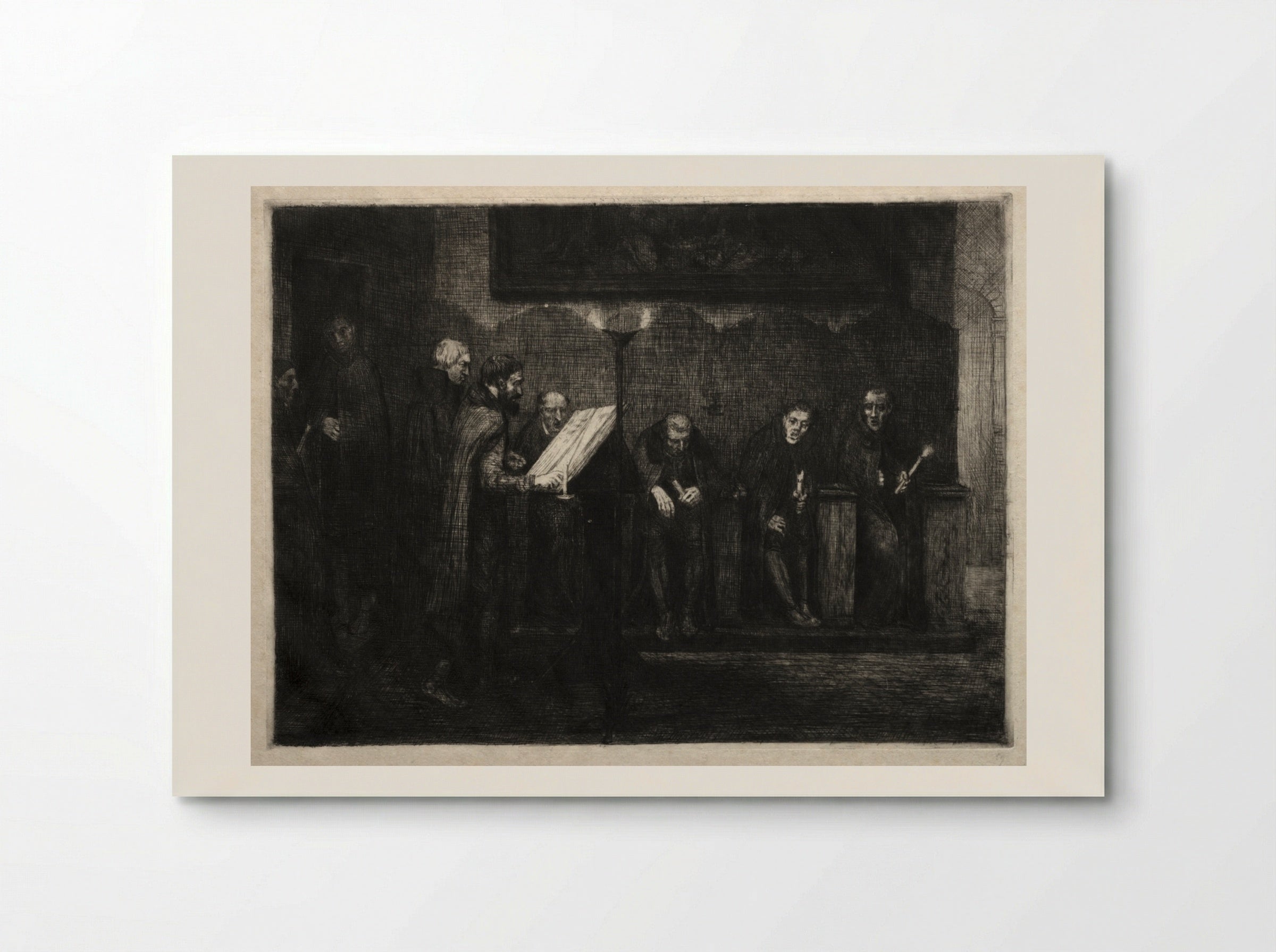 The Spanish Singers - Alphonse Legros - Poster