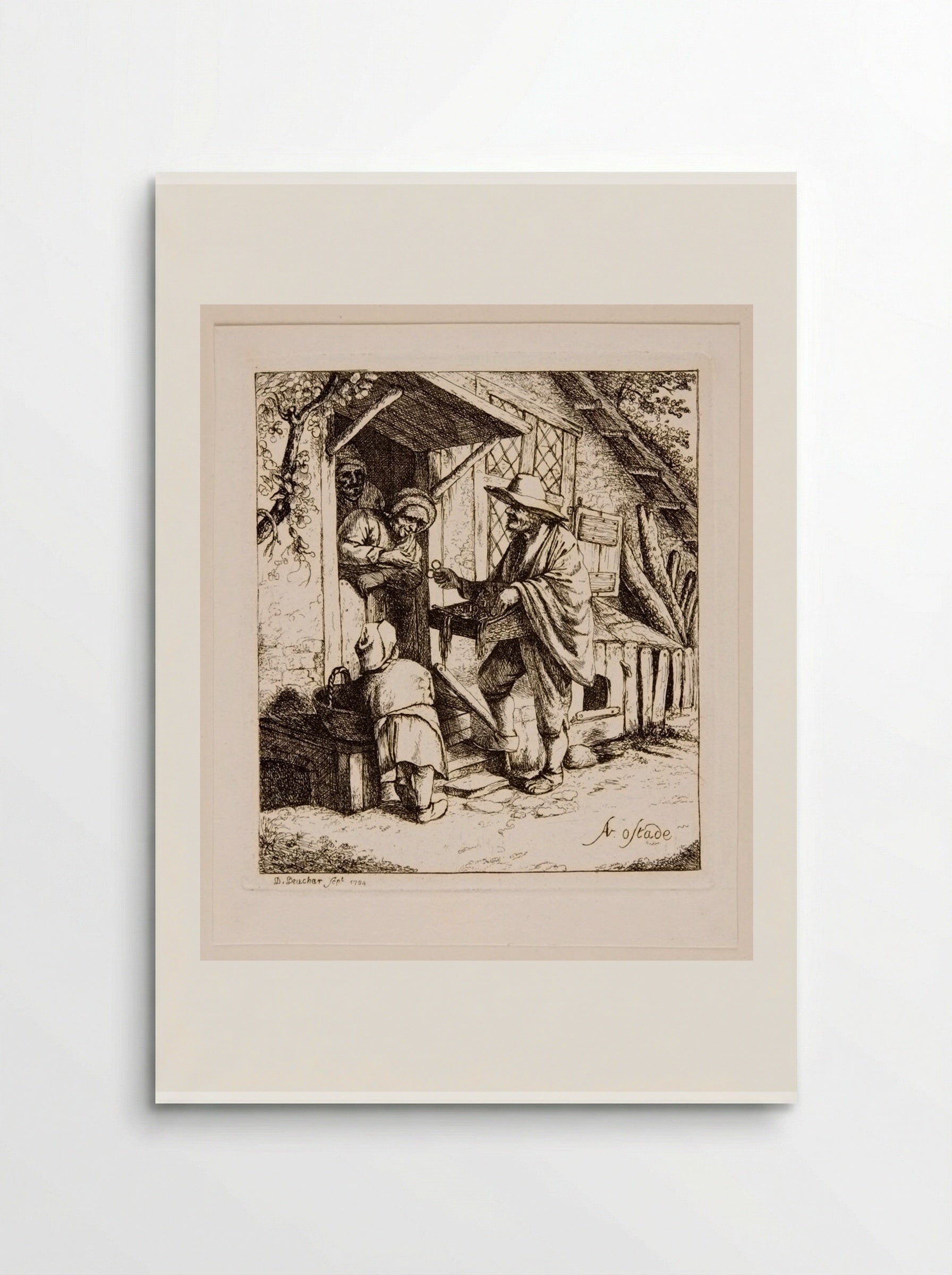The Spectacle Seller - David Deuchar - Poster