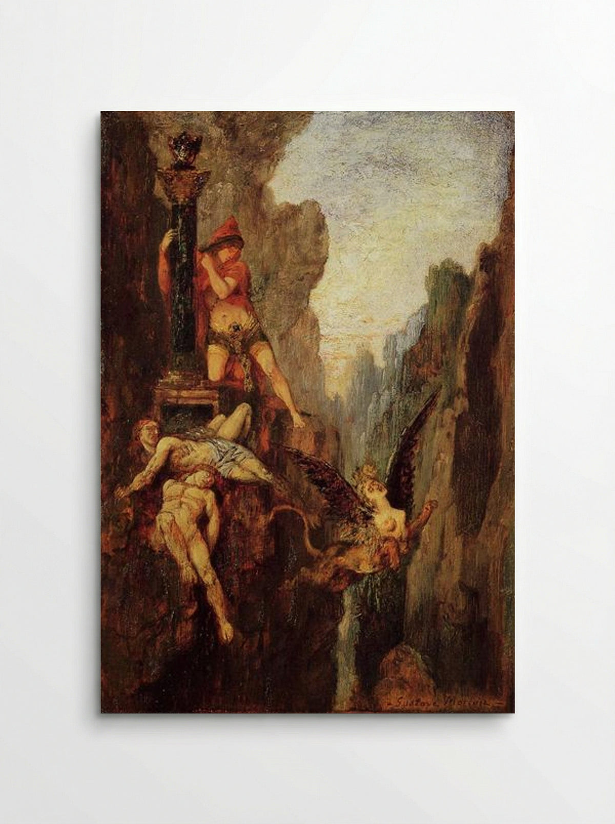 The Sphinx - Gustave Moreau - Poster