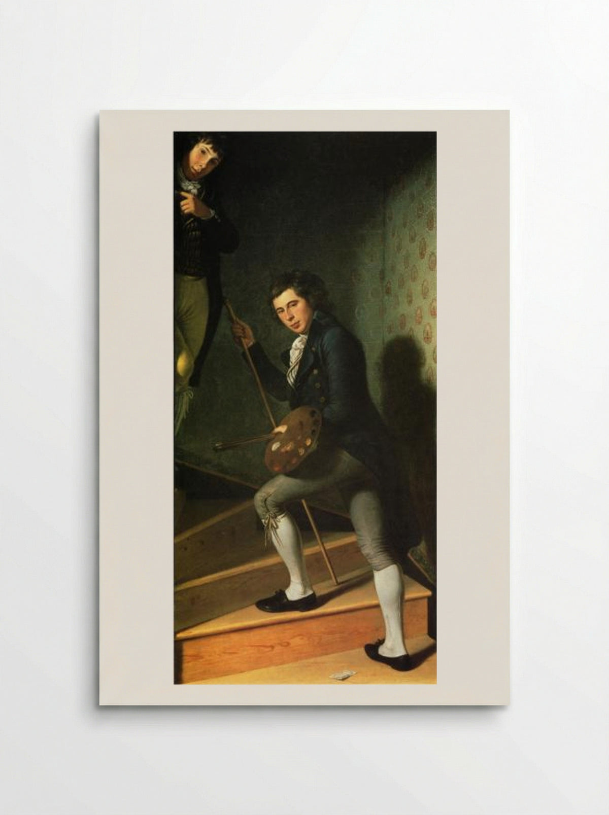 The Staircase Group - Charles Willson Peale - Poster