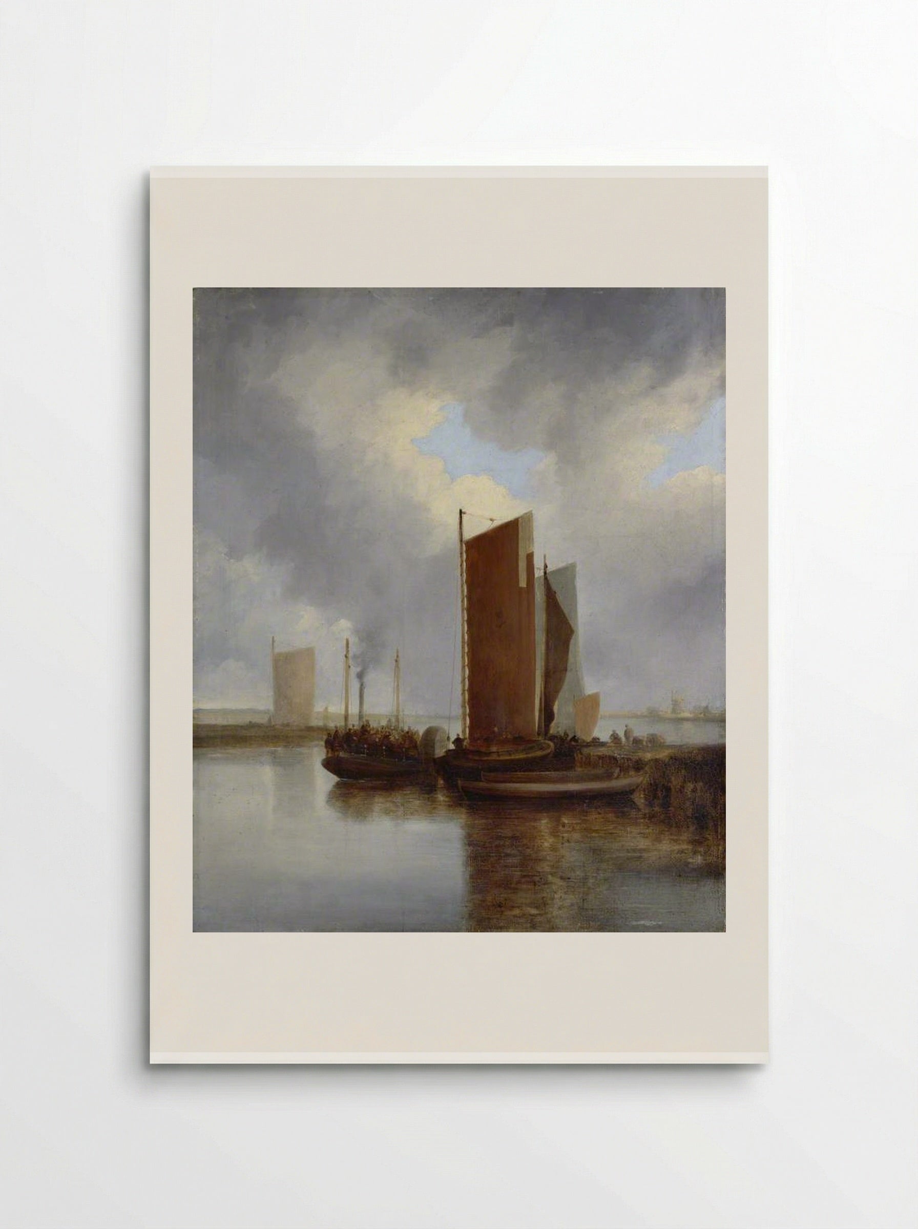 The Steam Packet - John Crome - Poster