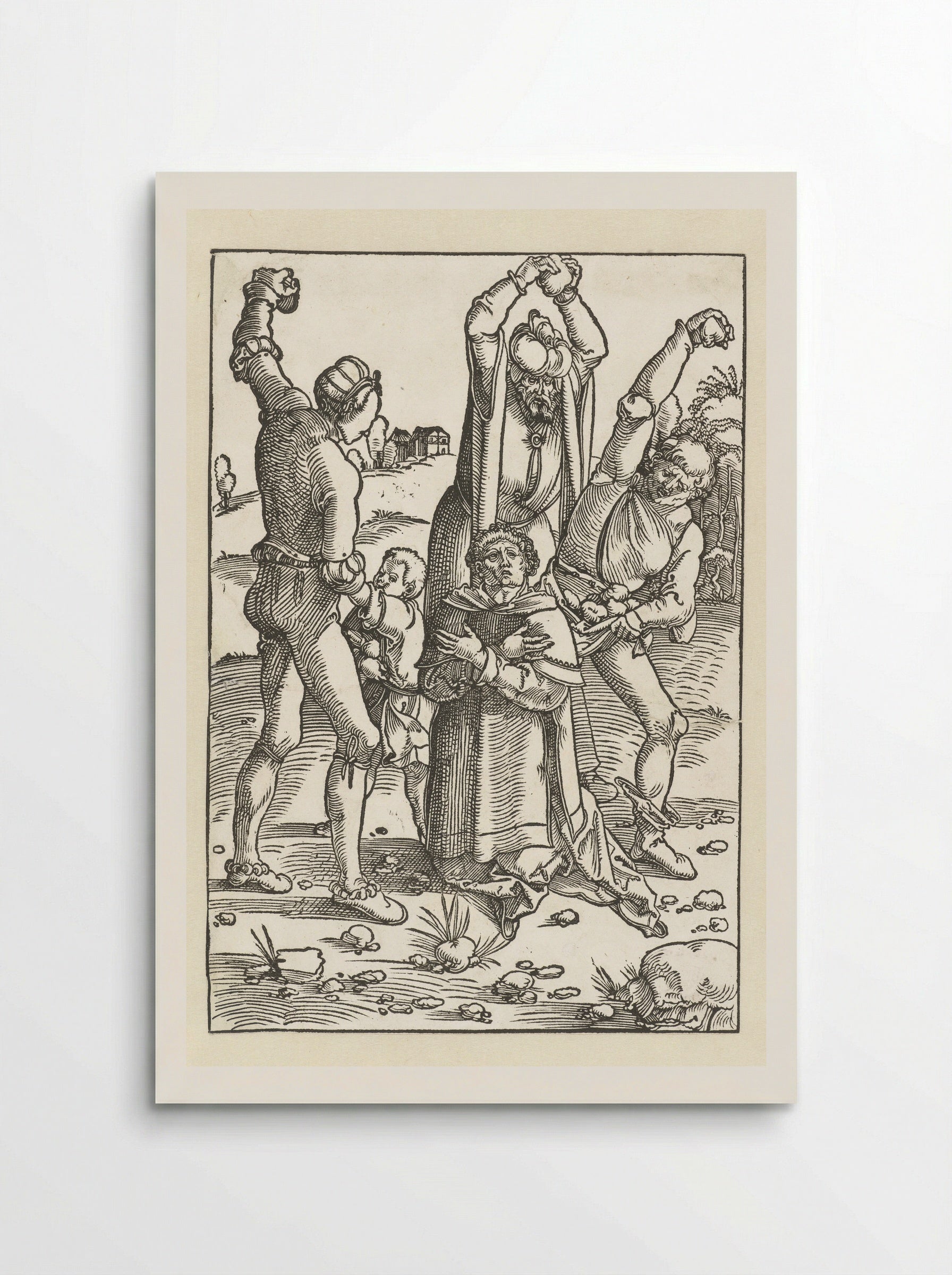 The Stoning of Saint Stephen - Hans Baldung Grien - Poster