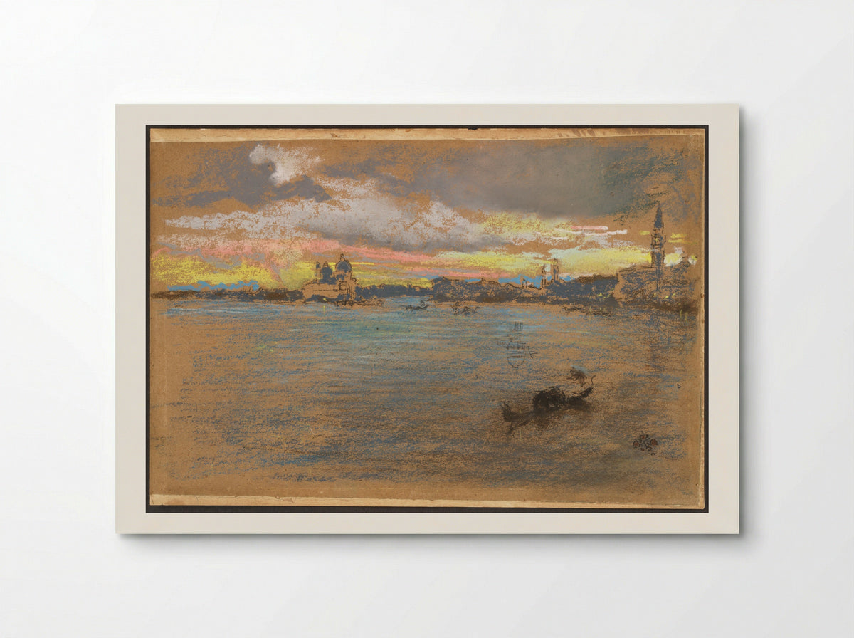 The Storm, Sunset - James Abbott McNeill Whistler - Poster