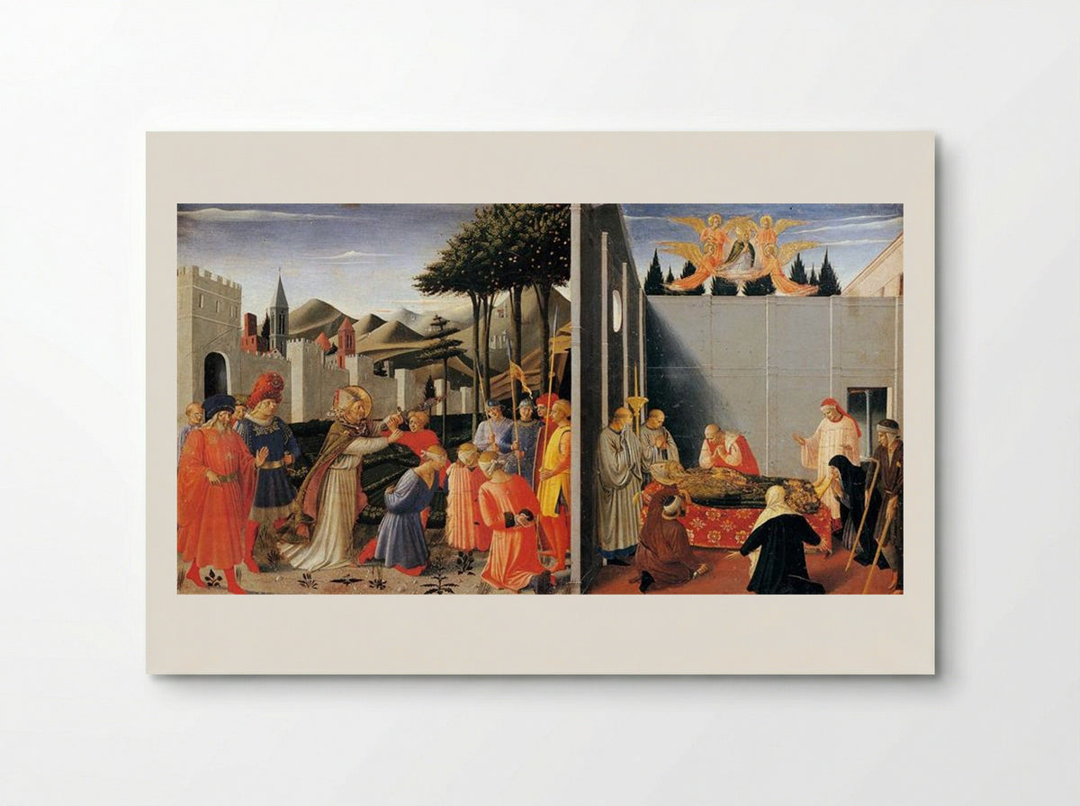 The Story of St. Nicholas - Fra Angelico - Poster