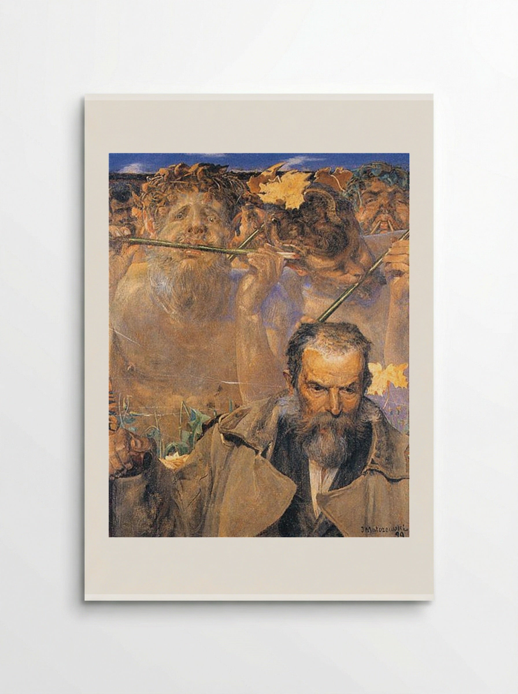 The Story of a Song (Portrait of Adam Asnyk) - Jacek Malczewski - Poster