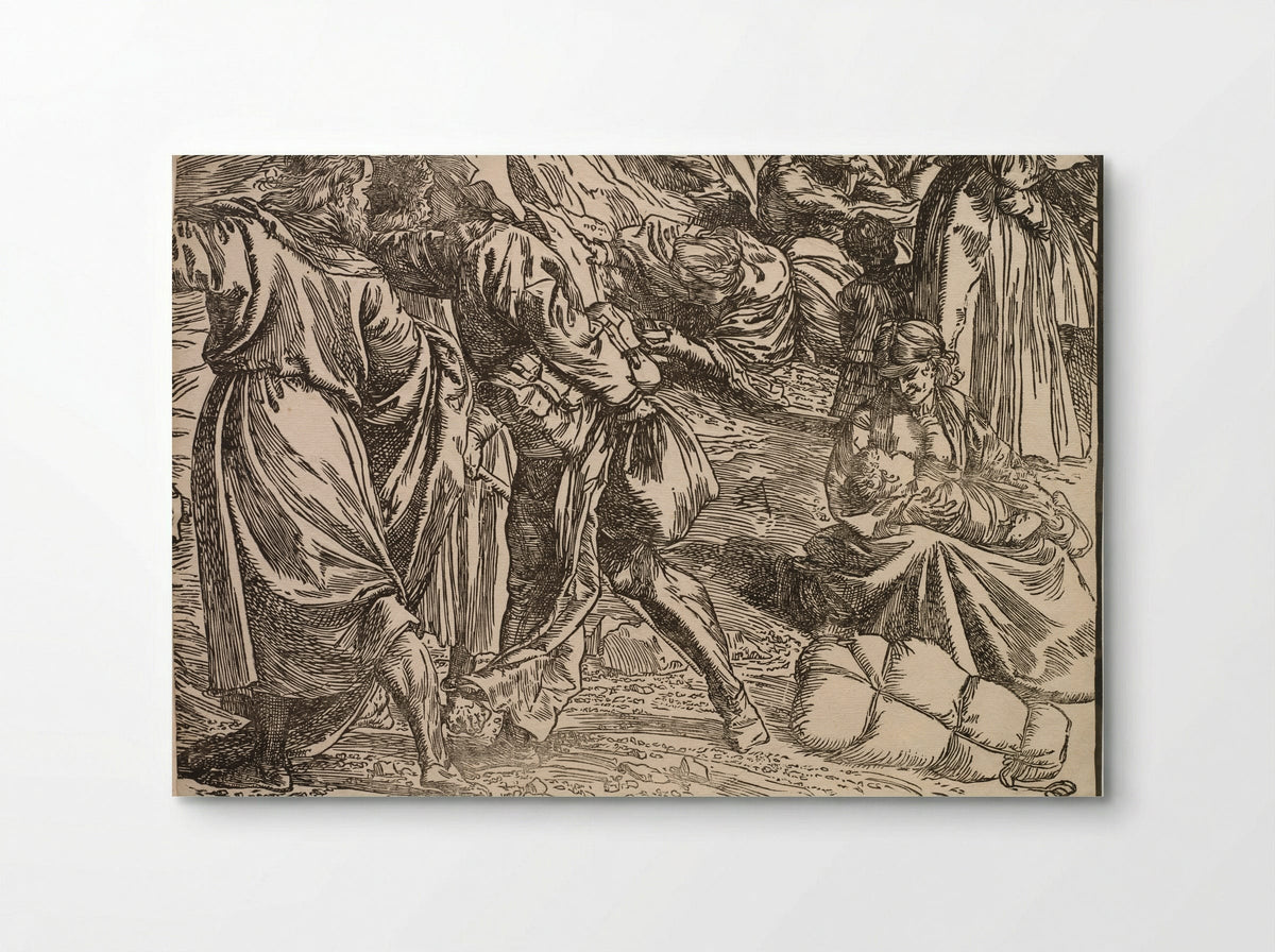 The Submersion of Pharaoh's Army in the Red Sea - Titian - Poster