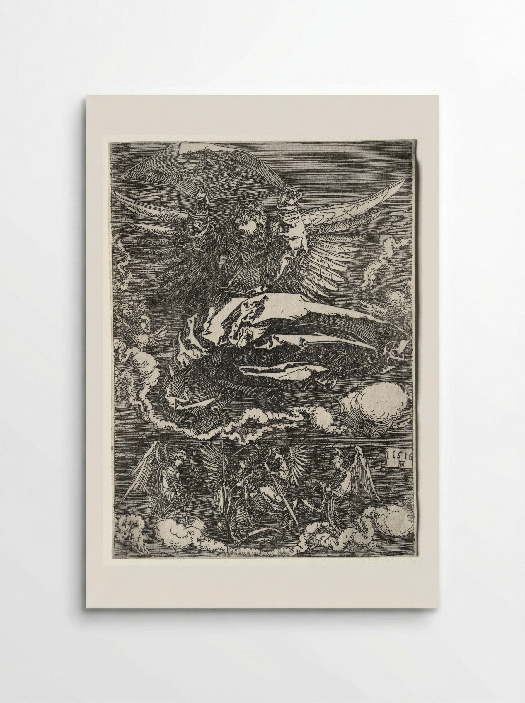 The Sudarium Held by One Angel - Albrecht Dürer - Poster