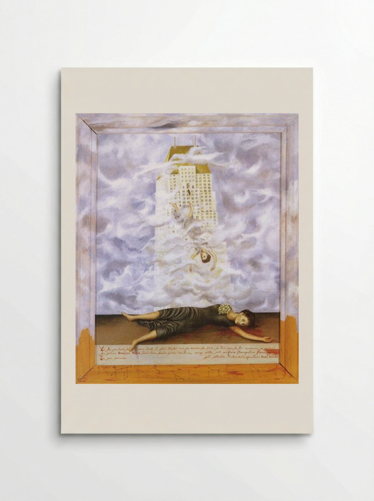 The Suicide of Dorothy Hale - Frida Kahlo - Poster