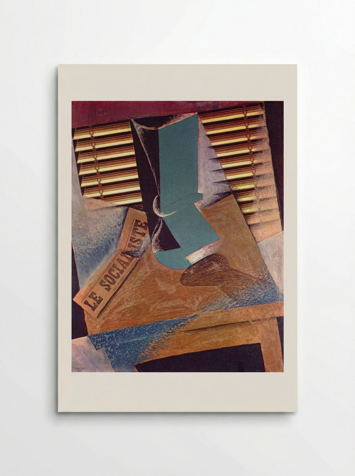 The Sunblind - Juan Gris - Poster