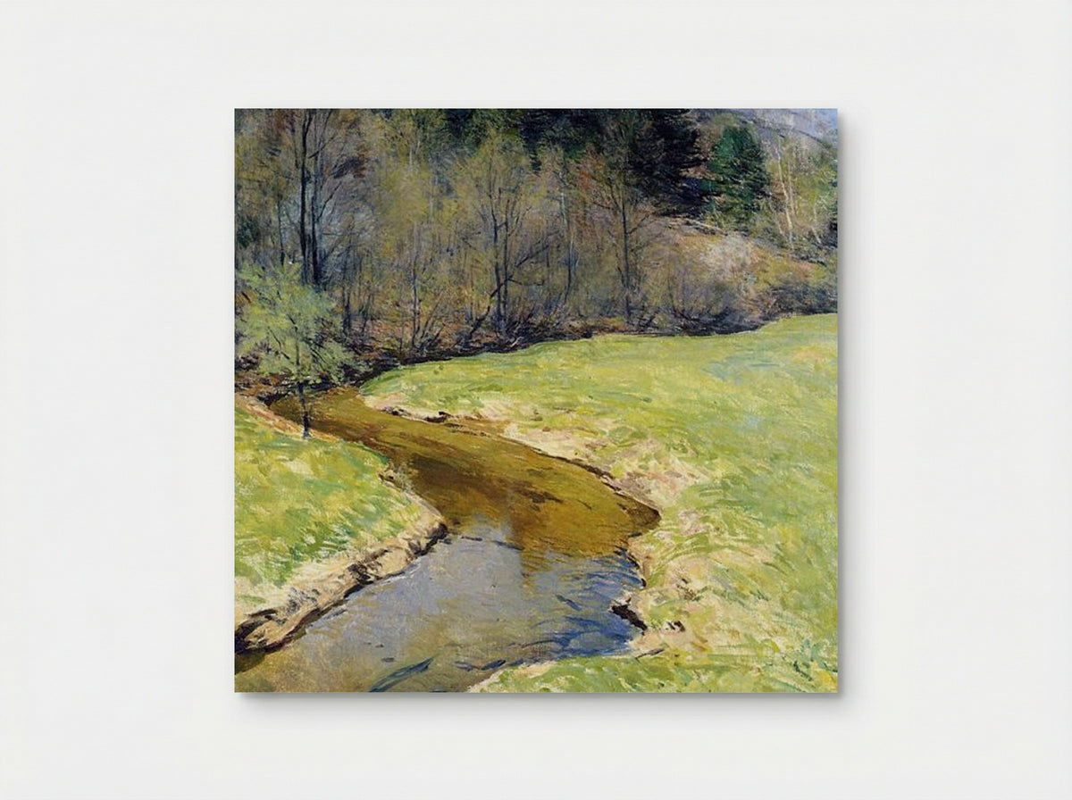 The Sunny Brook, Chester, Vermont - Willard Metcalf - Poster