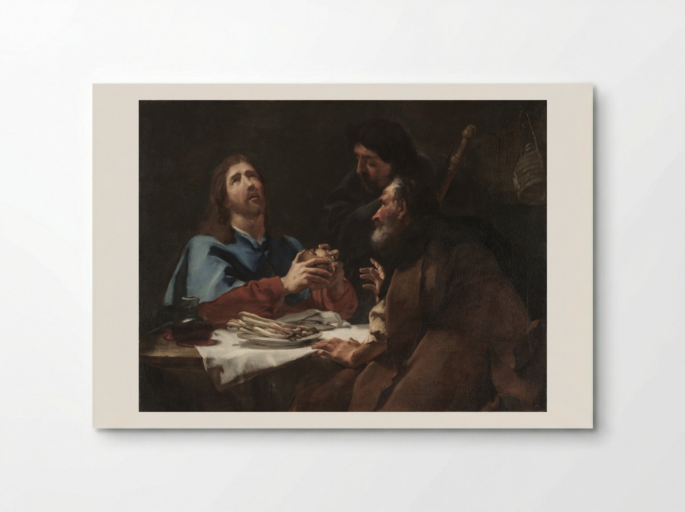 The Supper at Emmaus - Giovanni Battista Piazzetta - Poster