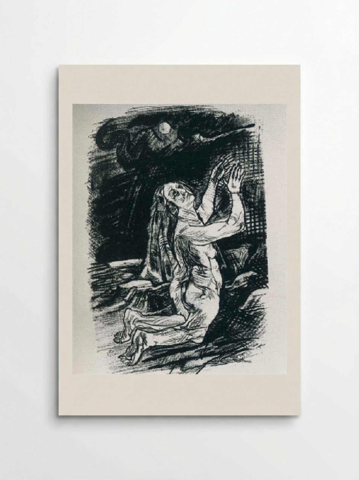 The Supplicant - Oskar Kokoschka - Poster