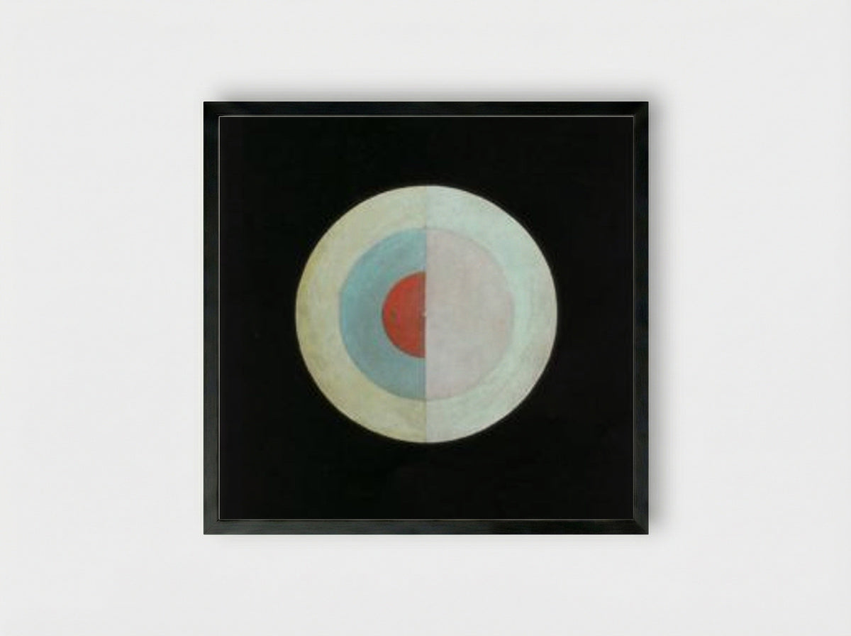 The Swan (No. 16) - Hilma af Klint - Framed Print Black
