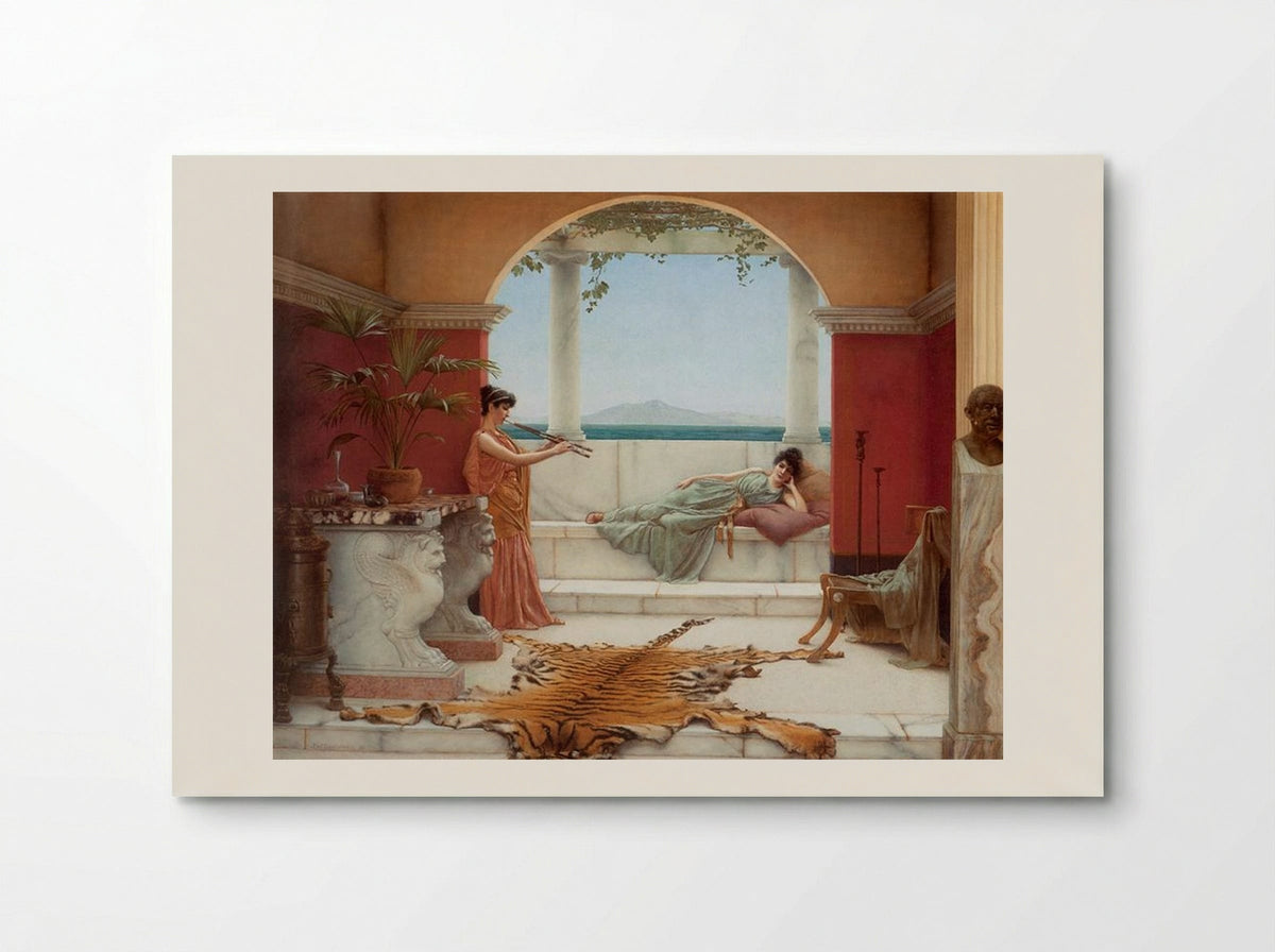 The Sweet Siesta of a Summer Day - John William Godward - Poster