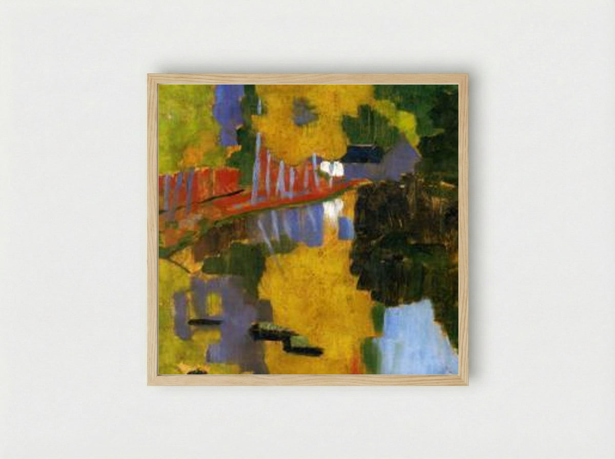 The Talisman - Paul Sérusier - Framed Print Wood