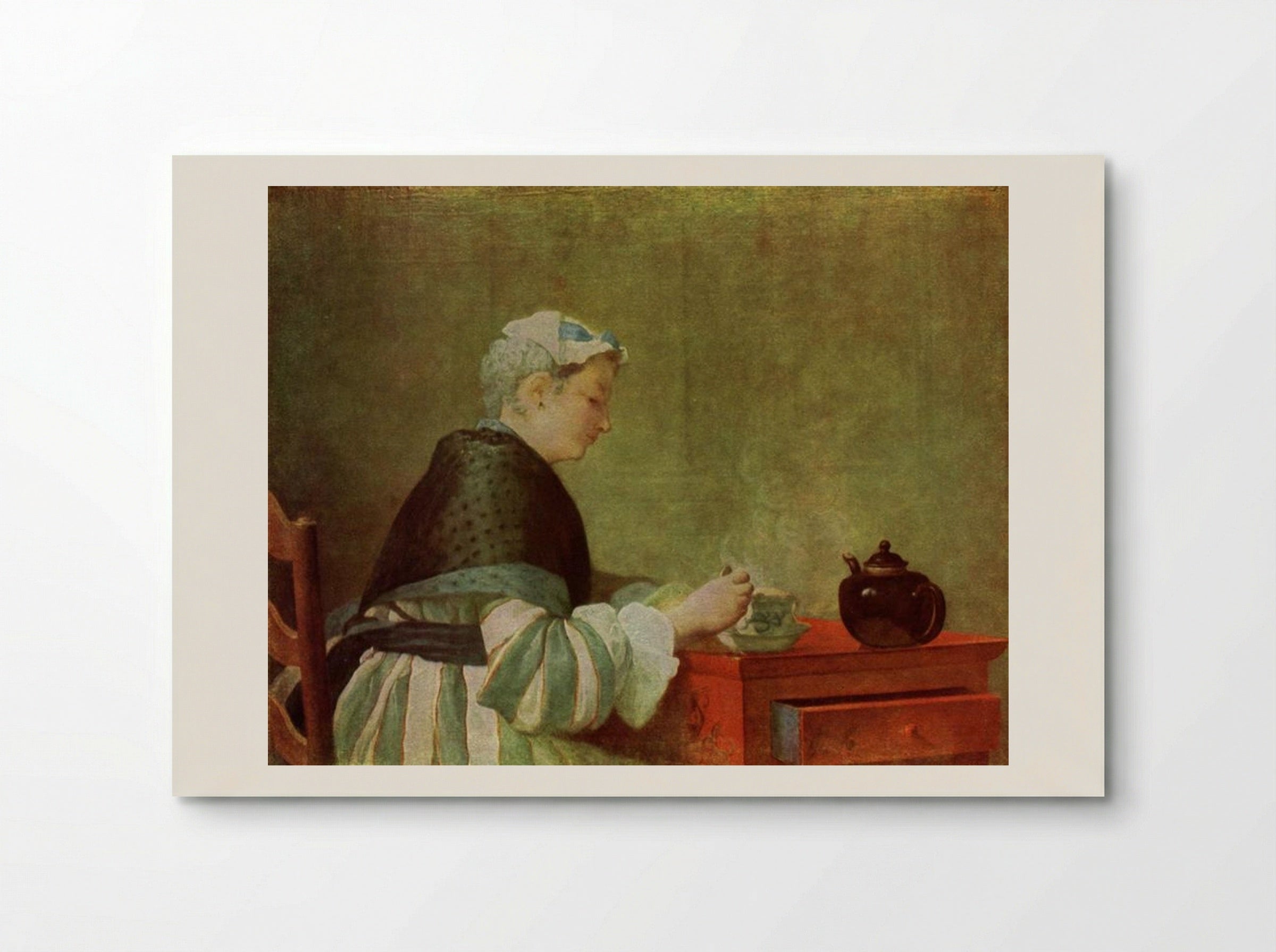 The Tea Drinker - Jean-Baptiste-Simeon Chardin - Poster