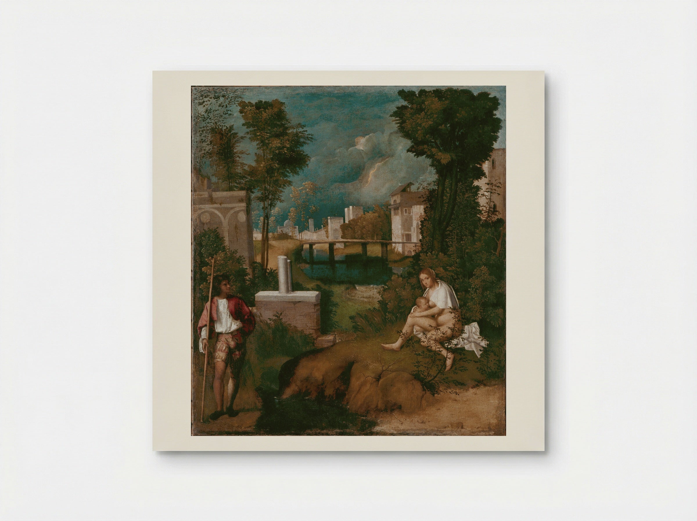 The Tempest - Giorgione - Poster
