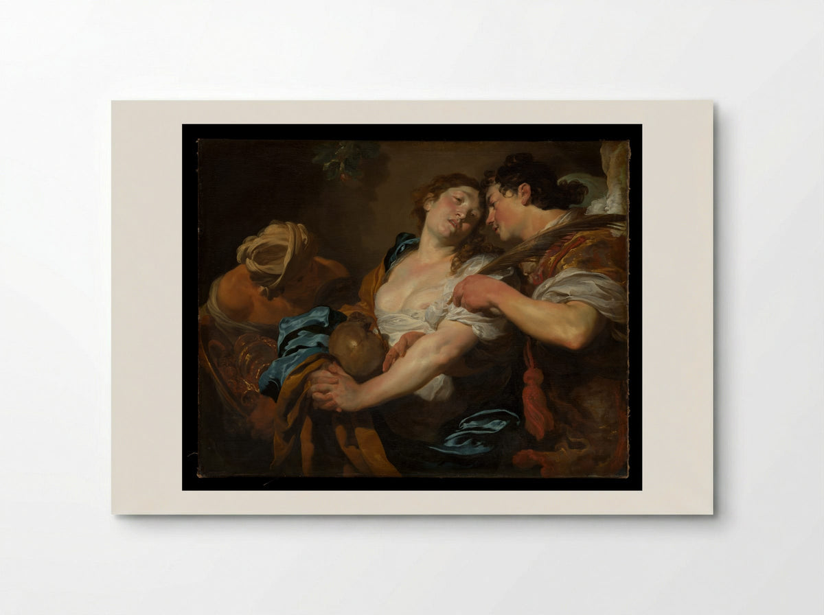 The Temptation of Saint Mary Magdalen - Johann Liss - Poster