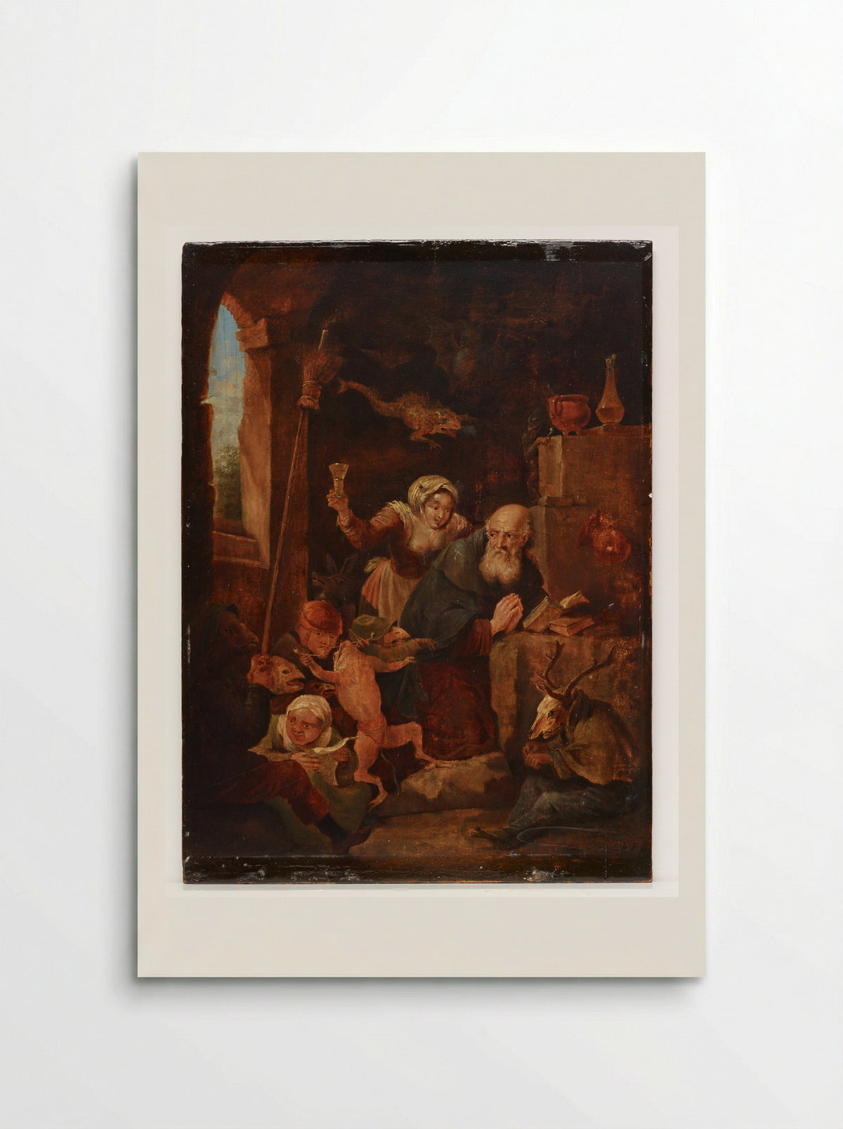 The Temptation of St. Anthony - David Teniers the Younger - Poster