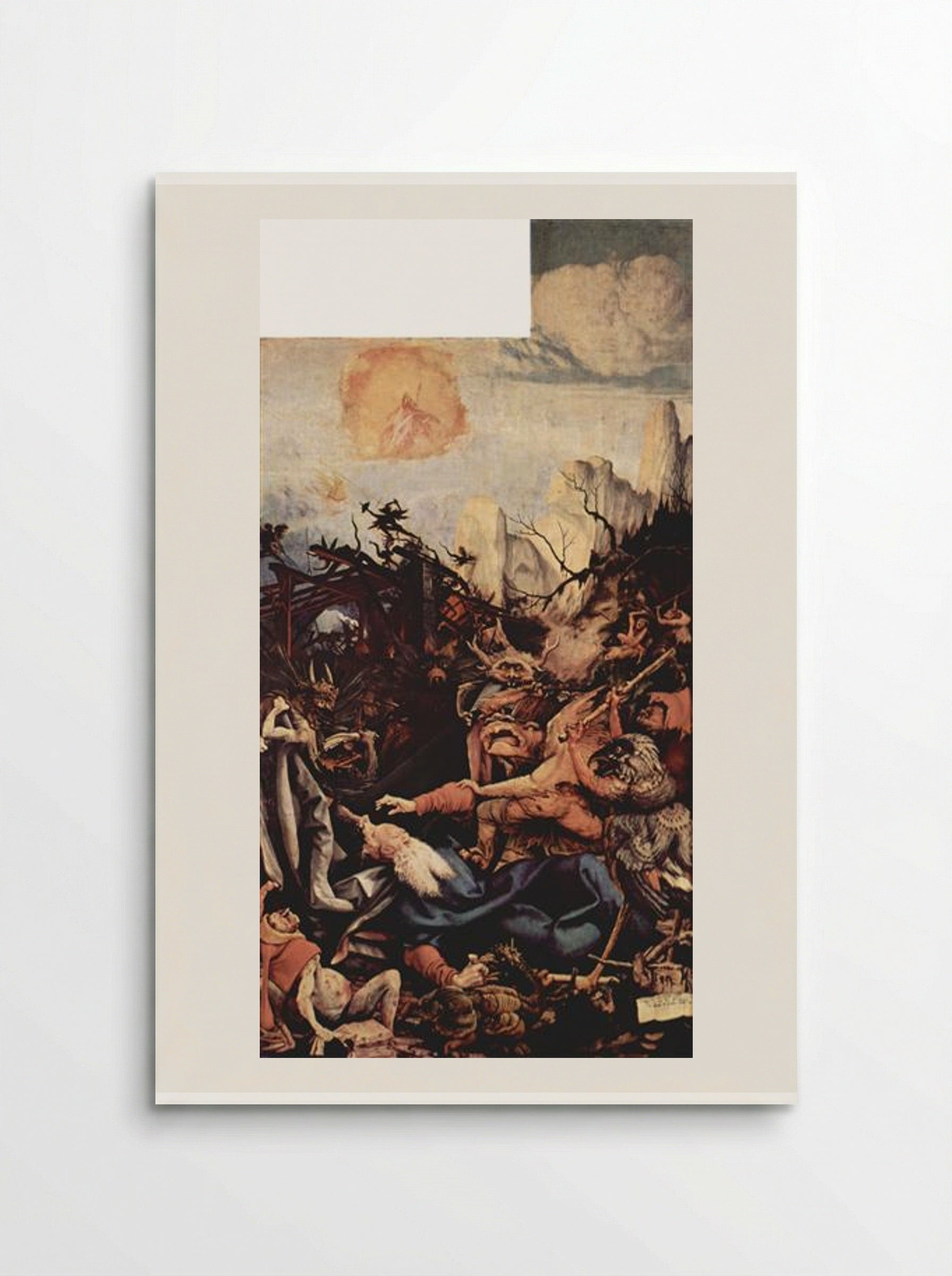 The Temptation of St. Anthony - Matthias Grünewald - Poster