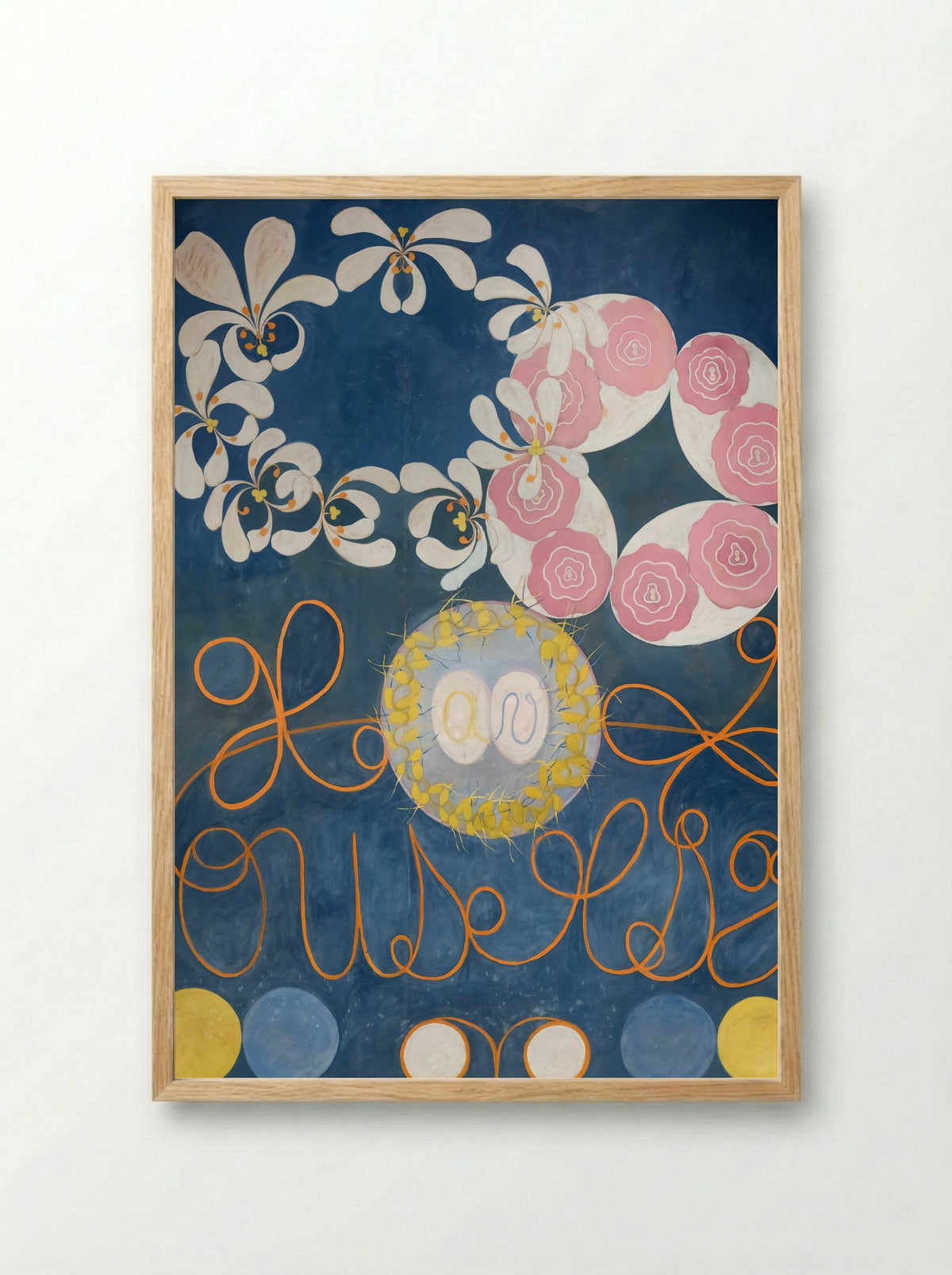 The Ten Largest, No. 1, Childhood - Hilma af Klint - Framed Print Wood