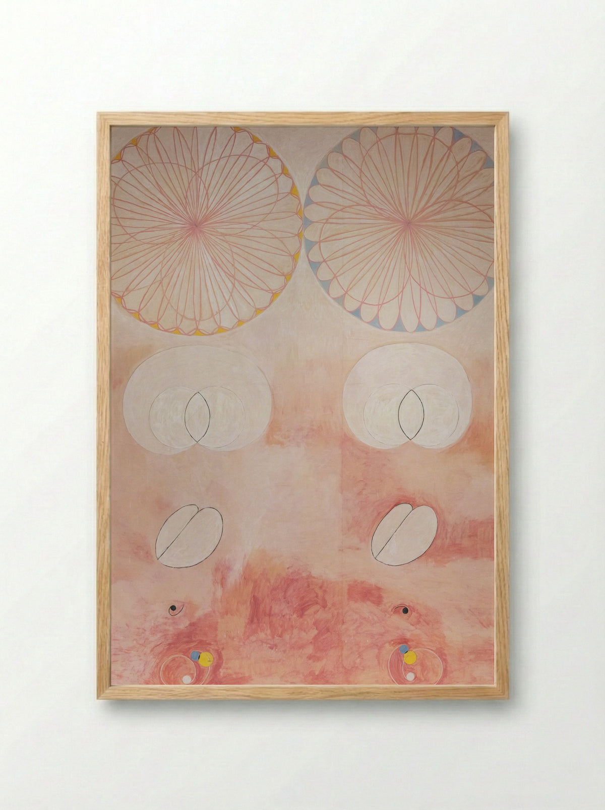 The Ten Largest, No. 9, Old Age - Hilma af Klint - Framed Print Wood
