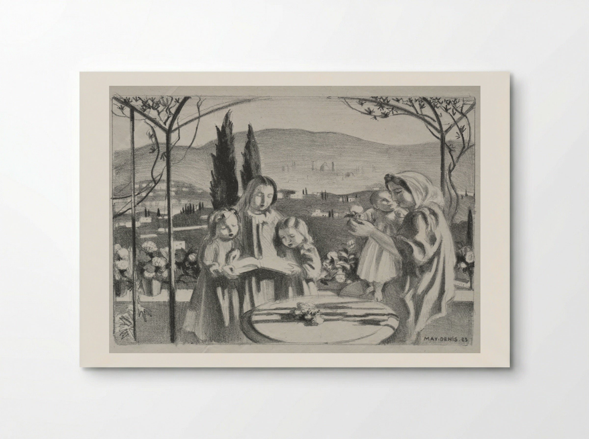 The Terrace - Maurice Denis - Poster