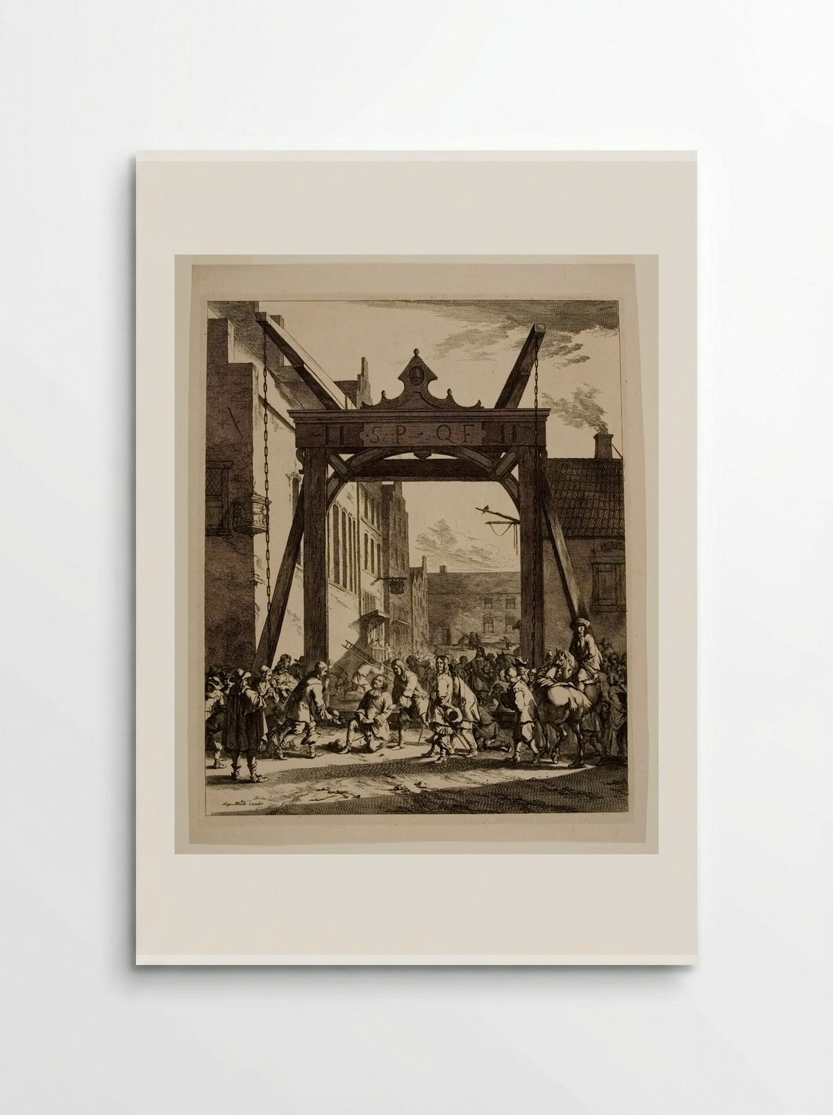 The Thanksgiving - Johannes Visscher - Poster