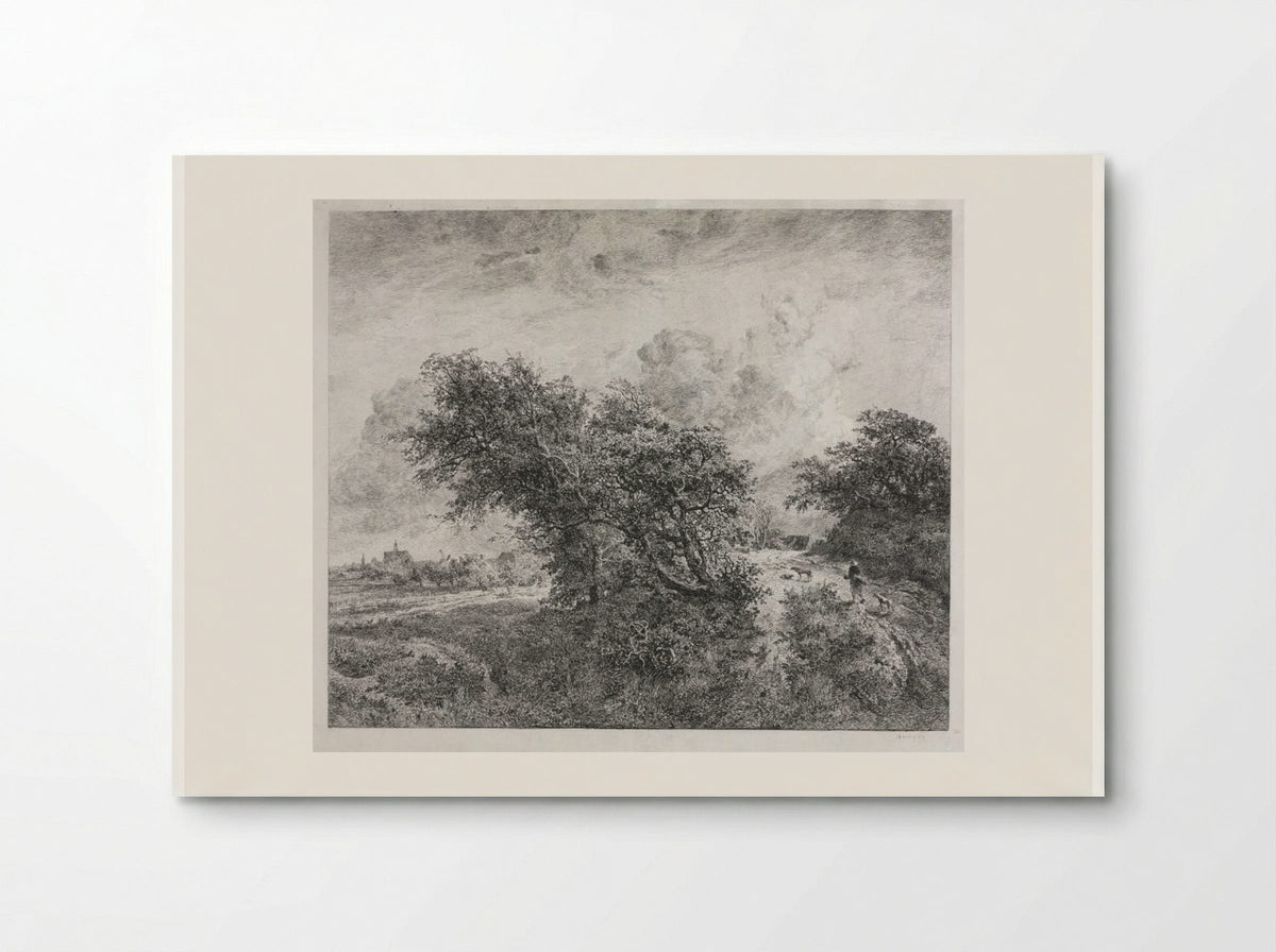 The Thicket - Charles François Daubigny - Poster