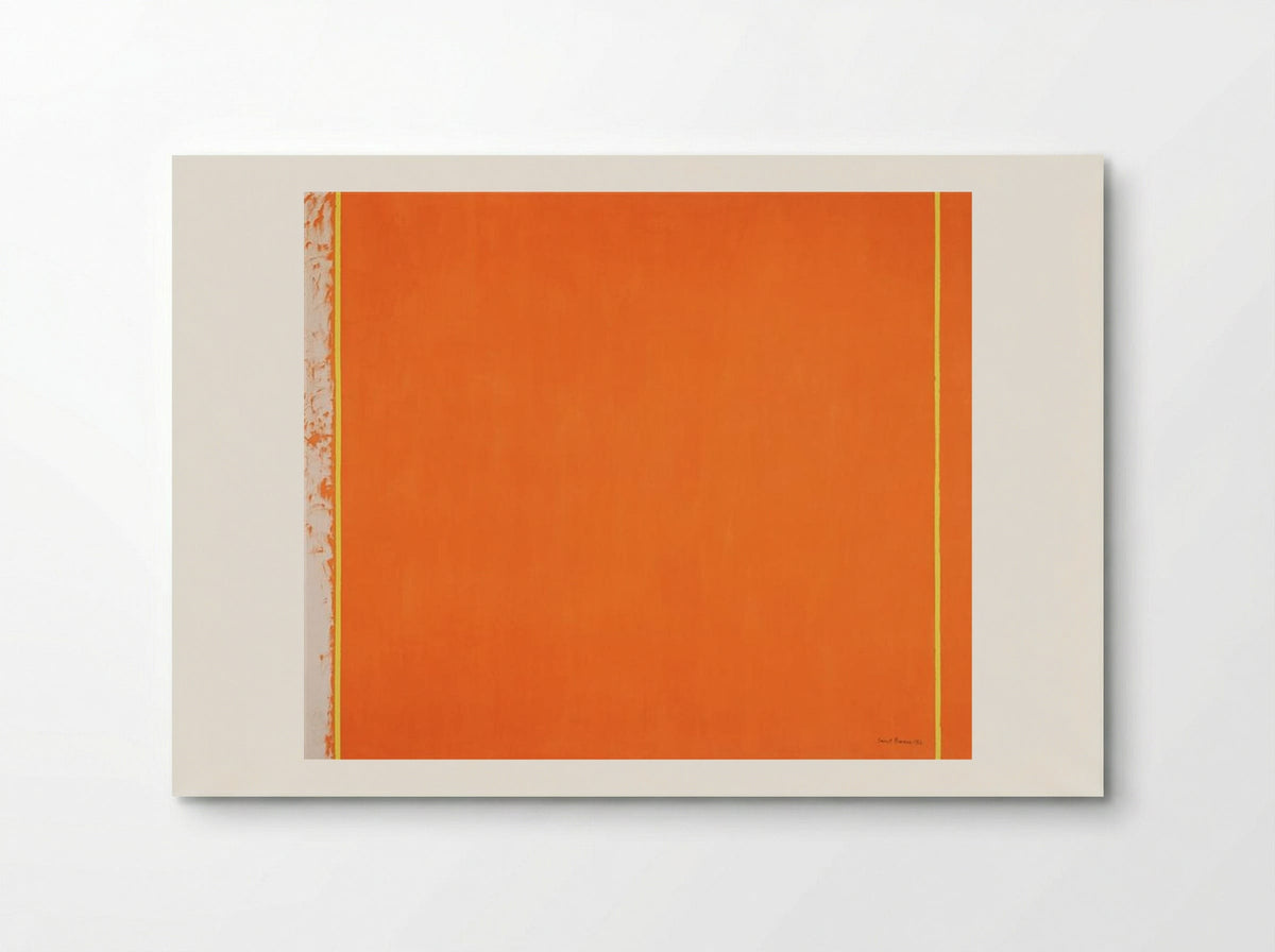 The Third - Barnett Newman - Poster