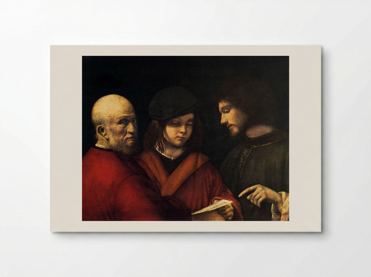 The Three Ages of Man - Giorgione - Poster