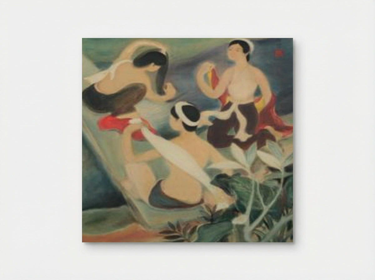 The Three Bathers - Le Pho - Poster