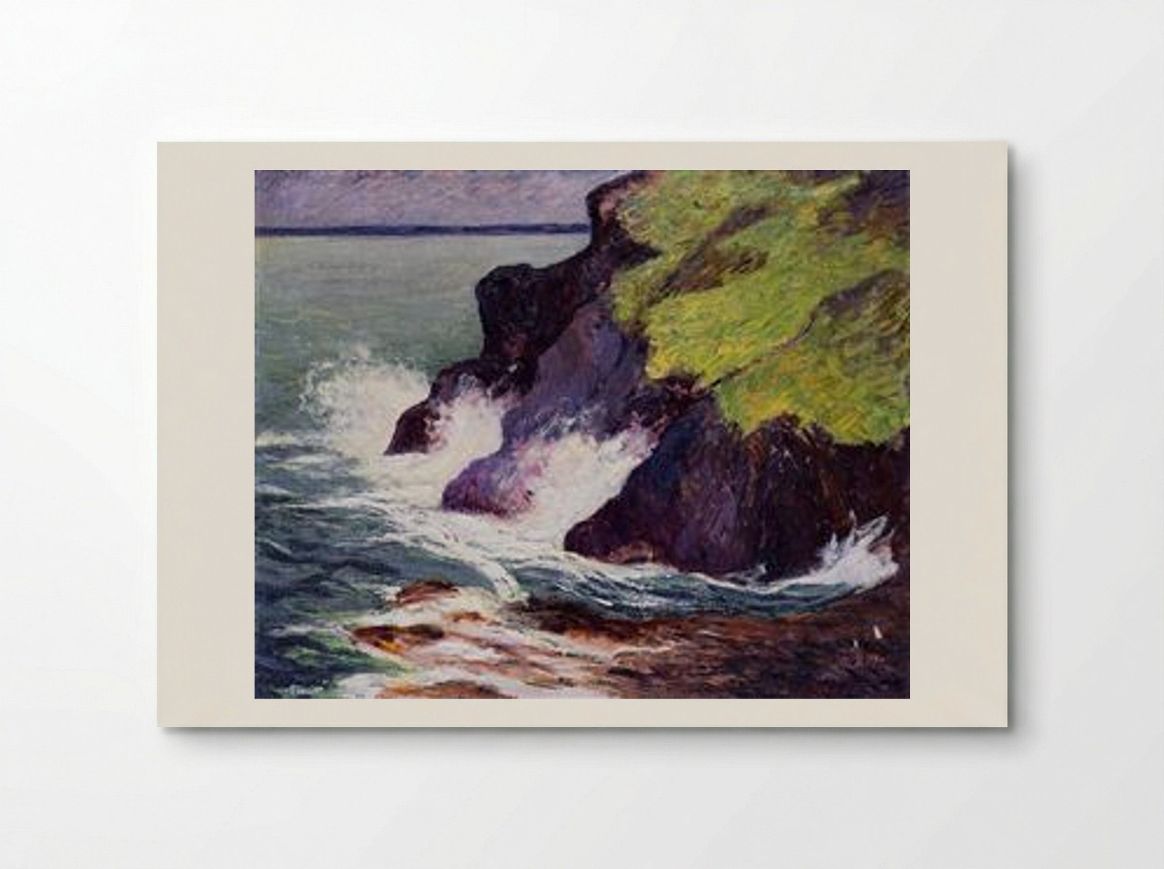 The Three Cliffs - Maxime Maufra - Poster