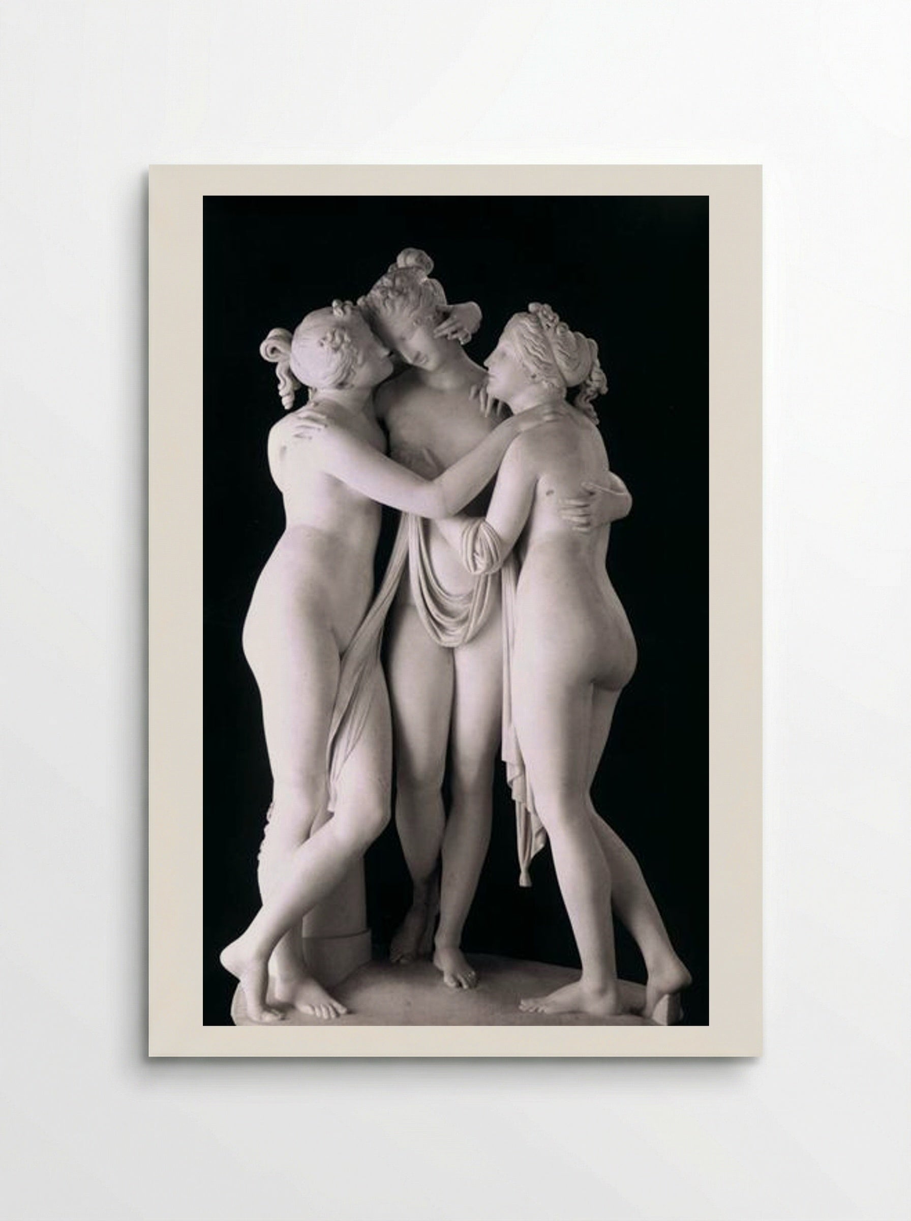 The Three Graces - Antonio Canova - Poster